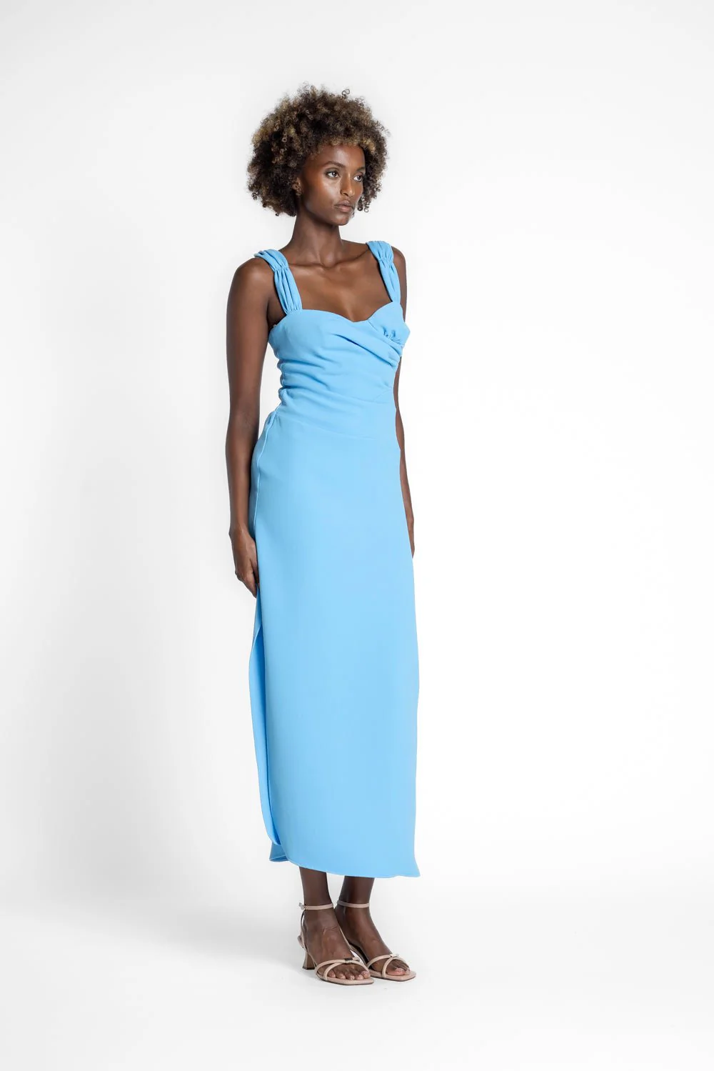 ELLA DRESS - CERULEAN - Image 5