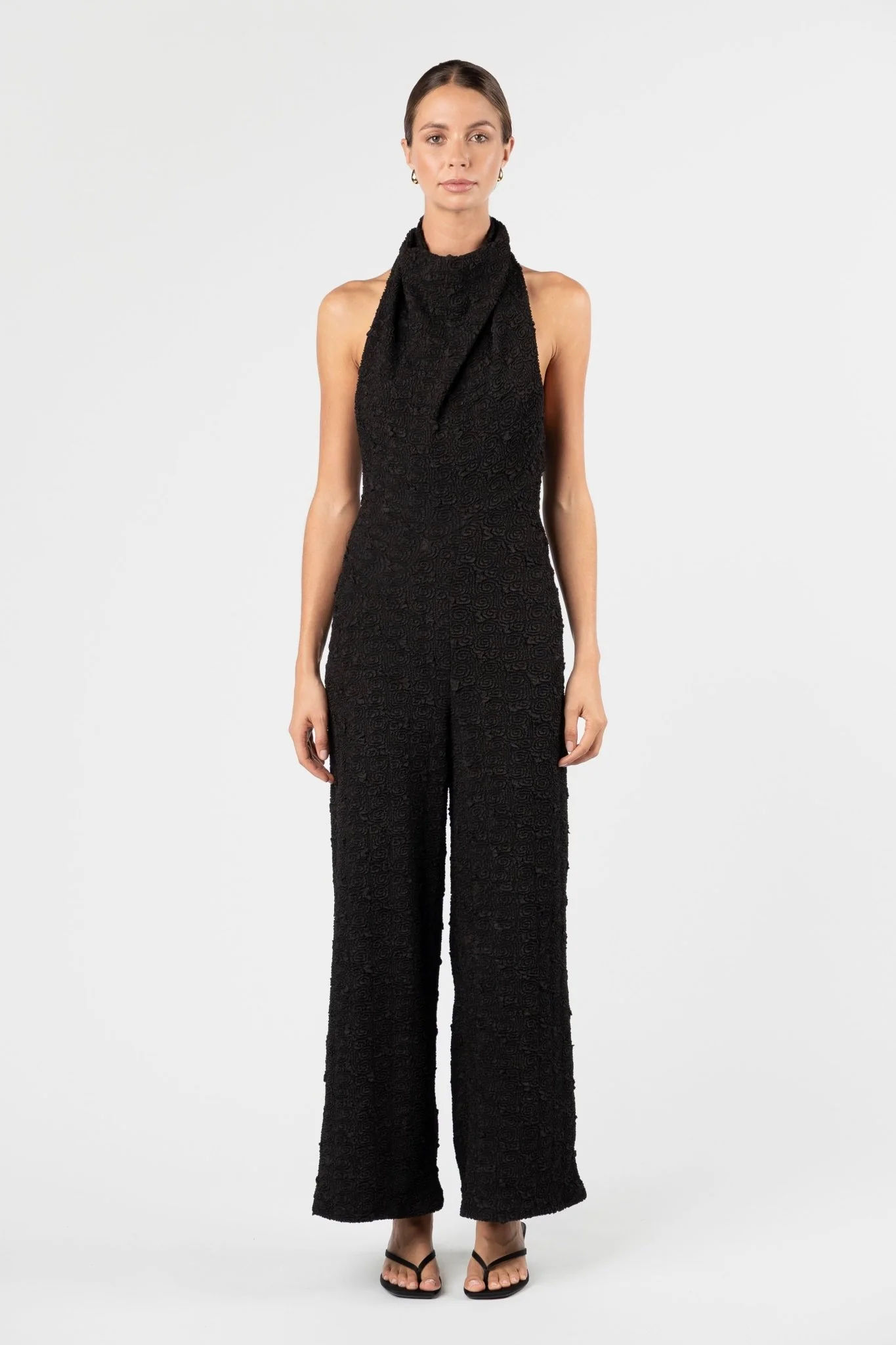 EMMEL JUMPSUIT - CAVIAR ROSE - Image 3