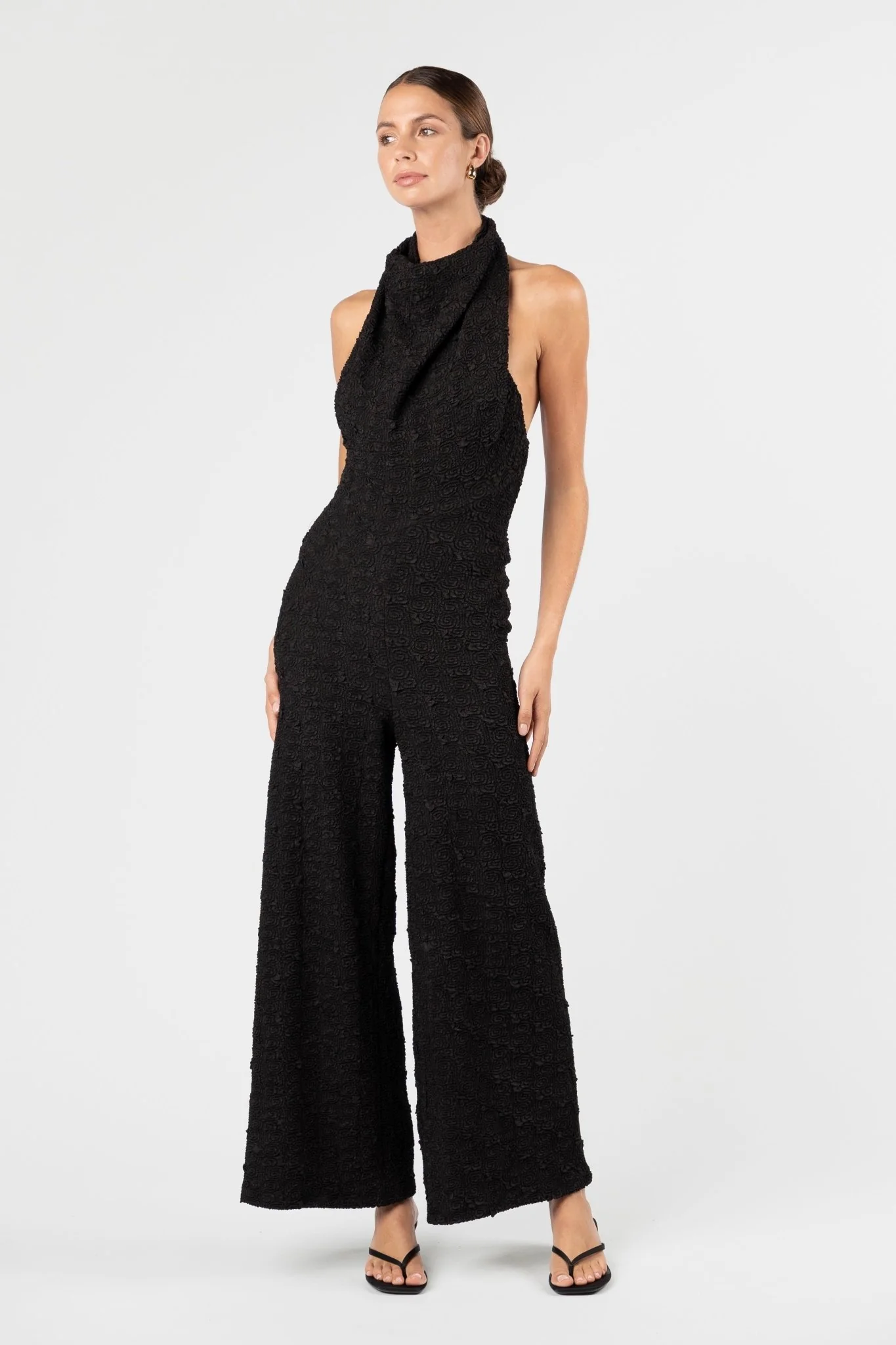 EMMEL JUMPSUIT - CAVIAR ROSE - Image 7