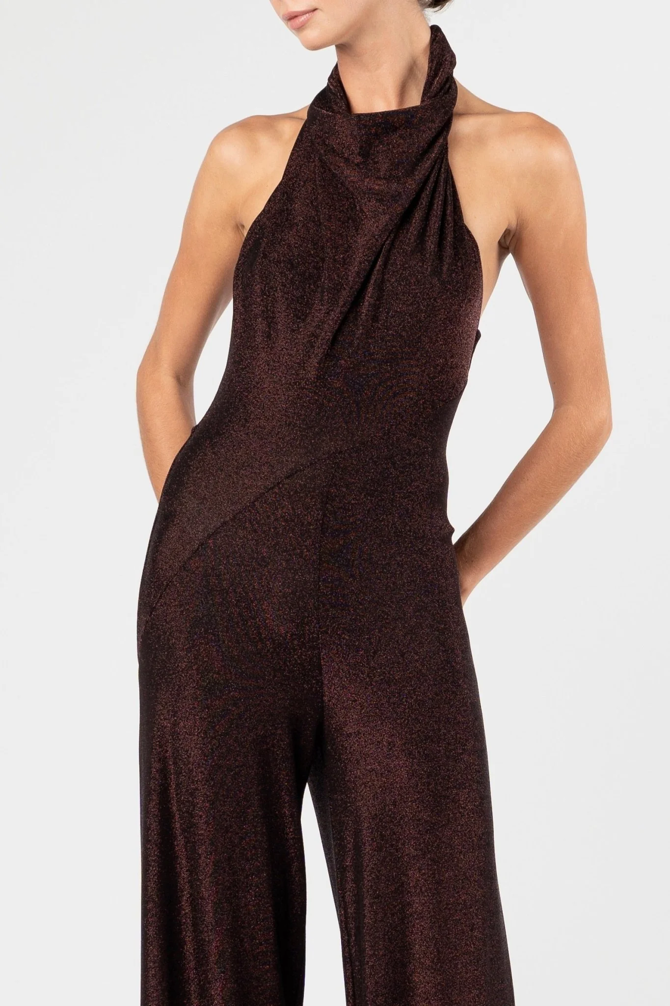 EMMEL JUMPSUIT - ESPRESSO - Image 5