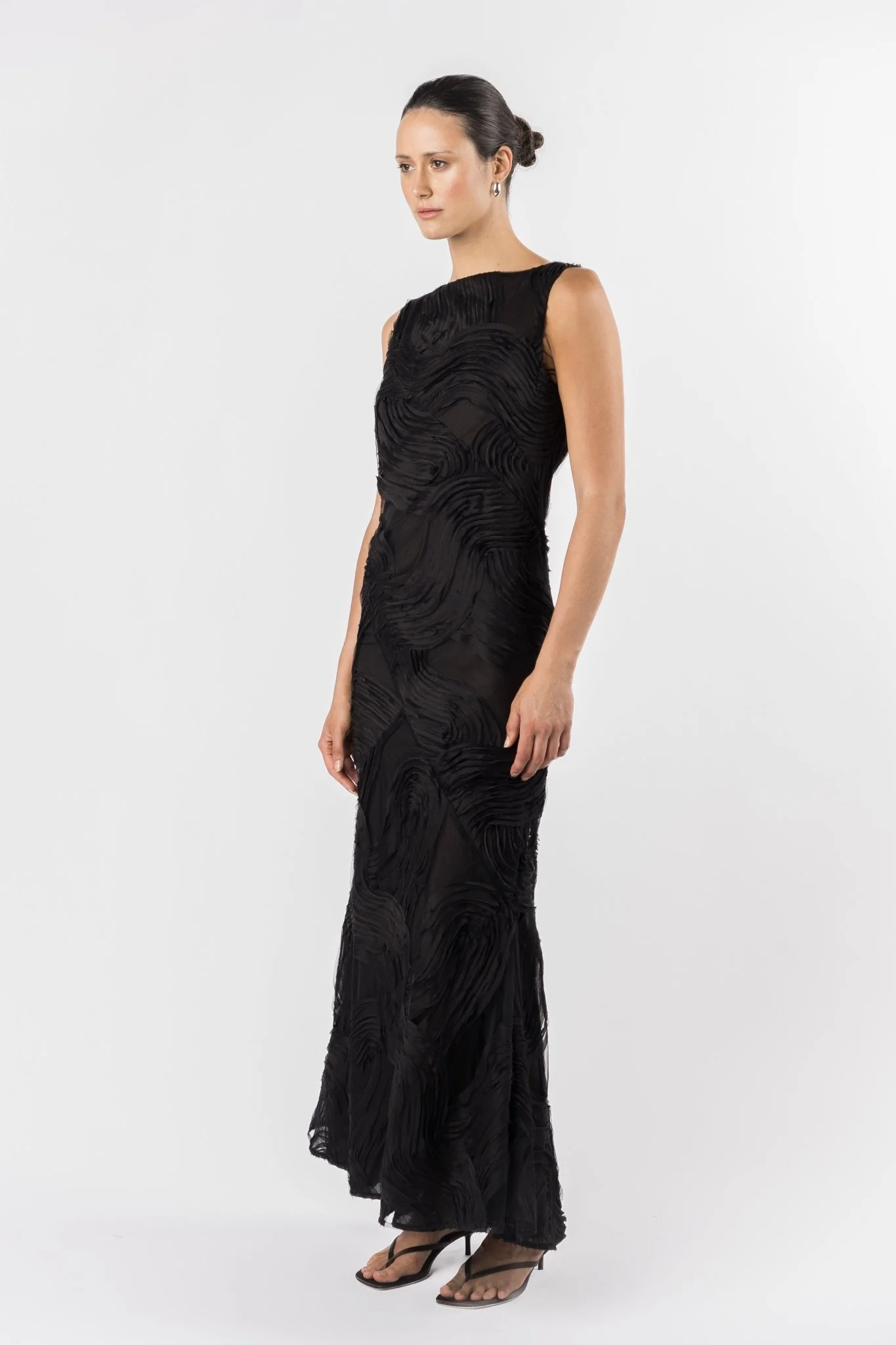 FLEUR MONICA MAXI - KANGI BLACK - Image 3