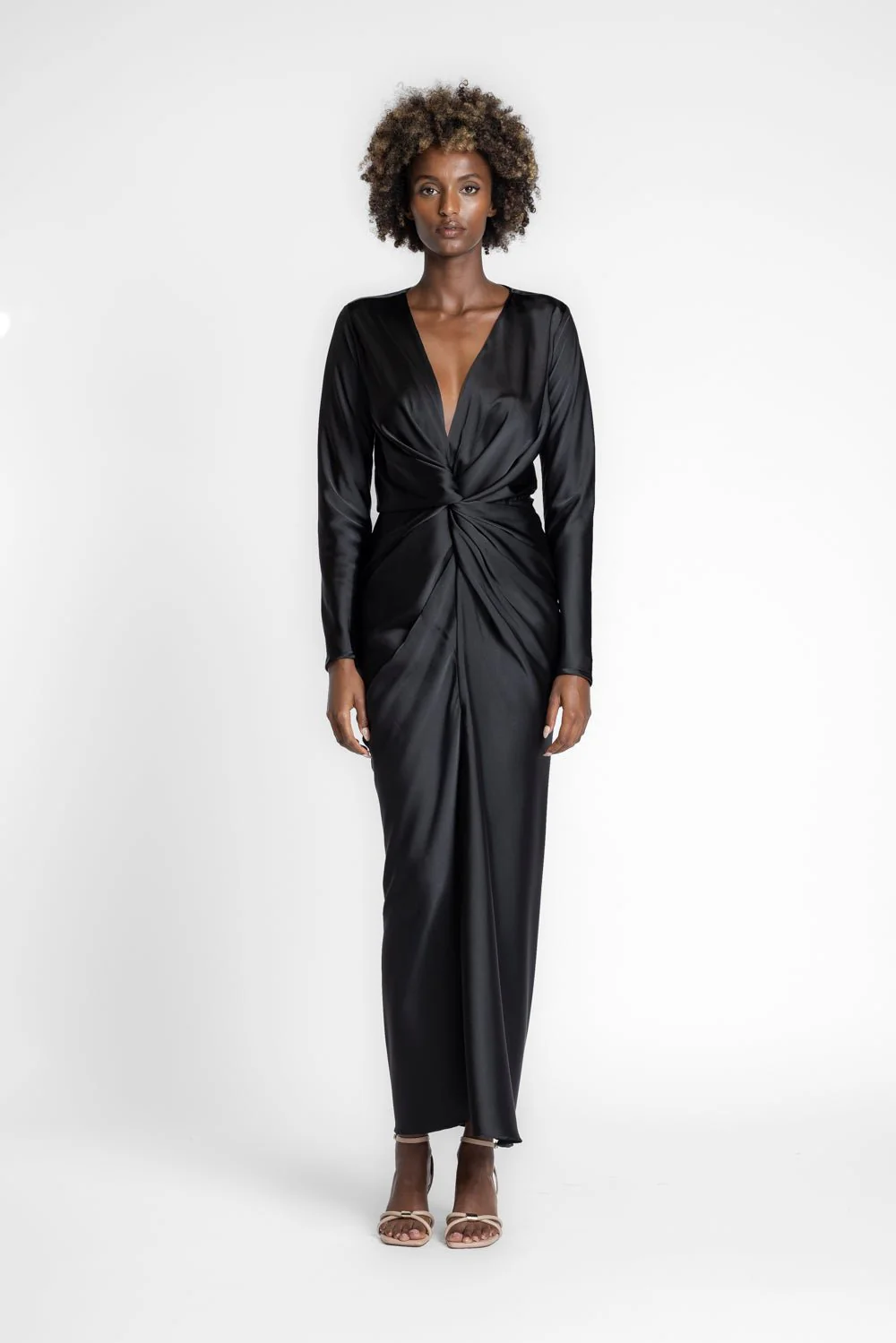 GAEA GOWN IN NEW BLACK - Image 7