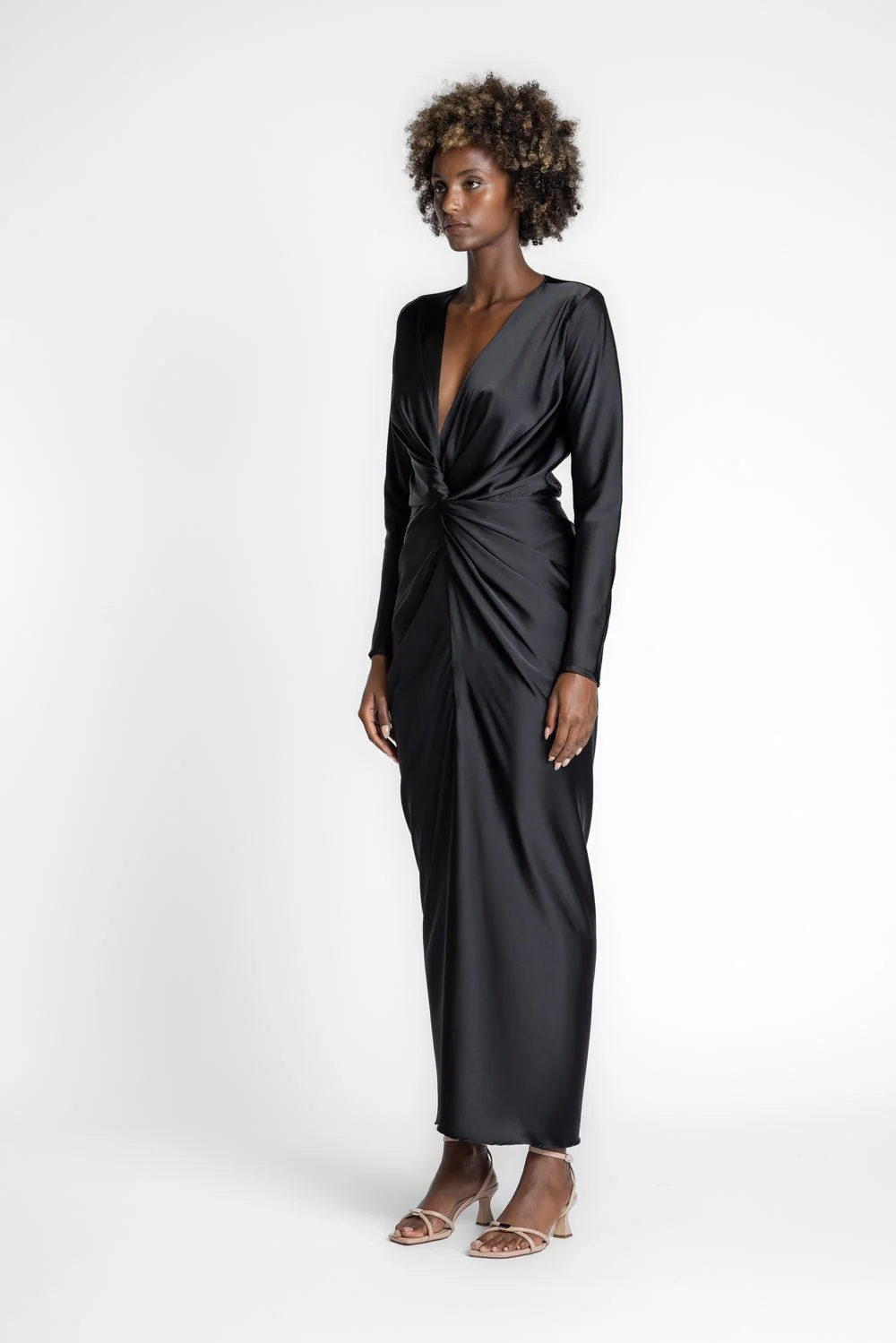 GAEA GOWN IN NEW BLACK - Image 8