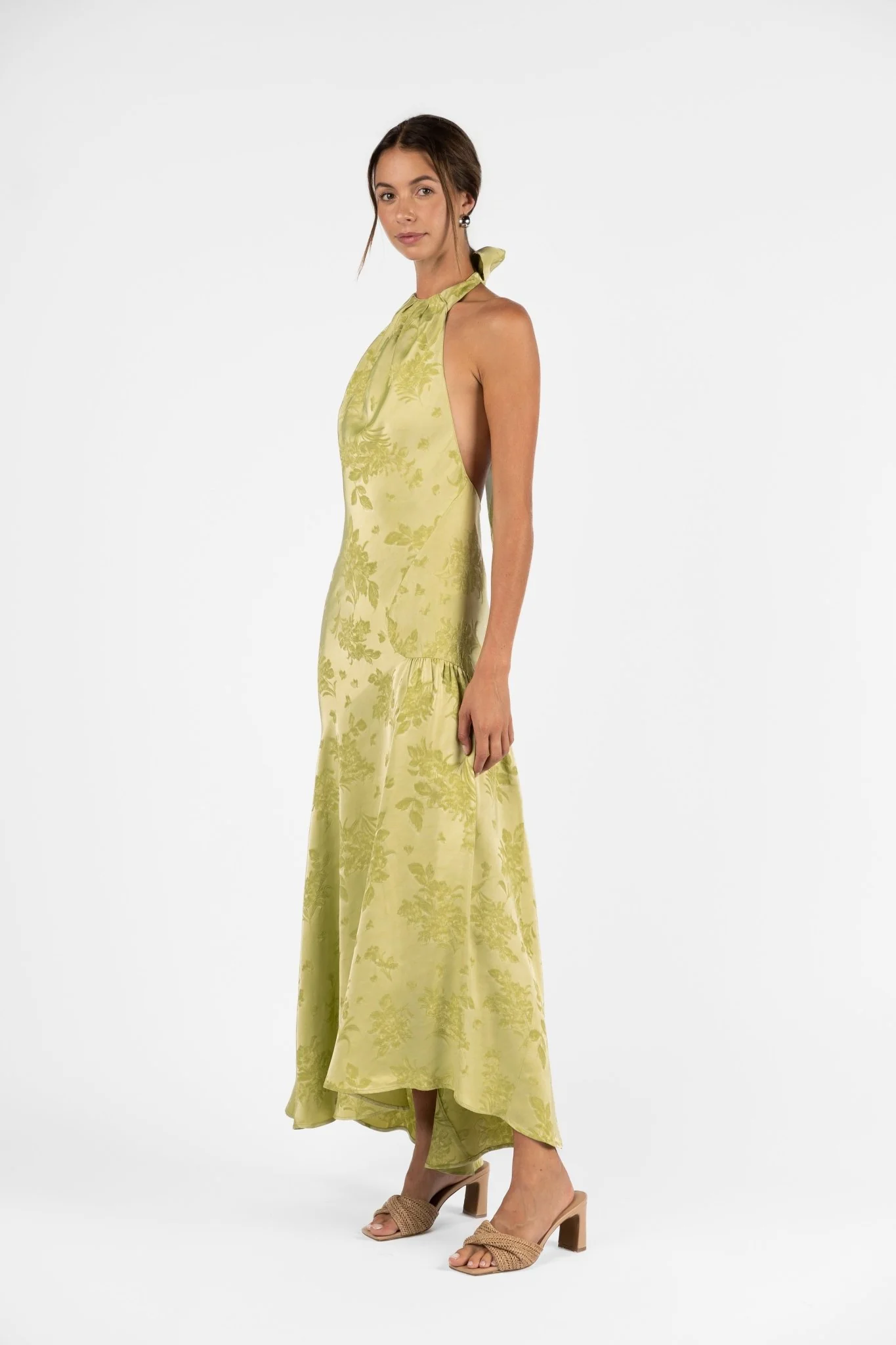 GEMMA DRESS - KIMONO BROCADE - Image 3