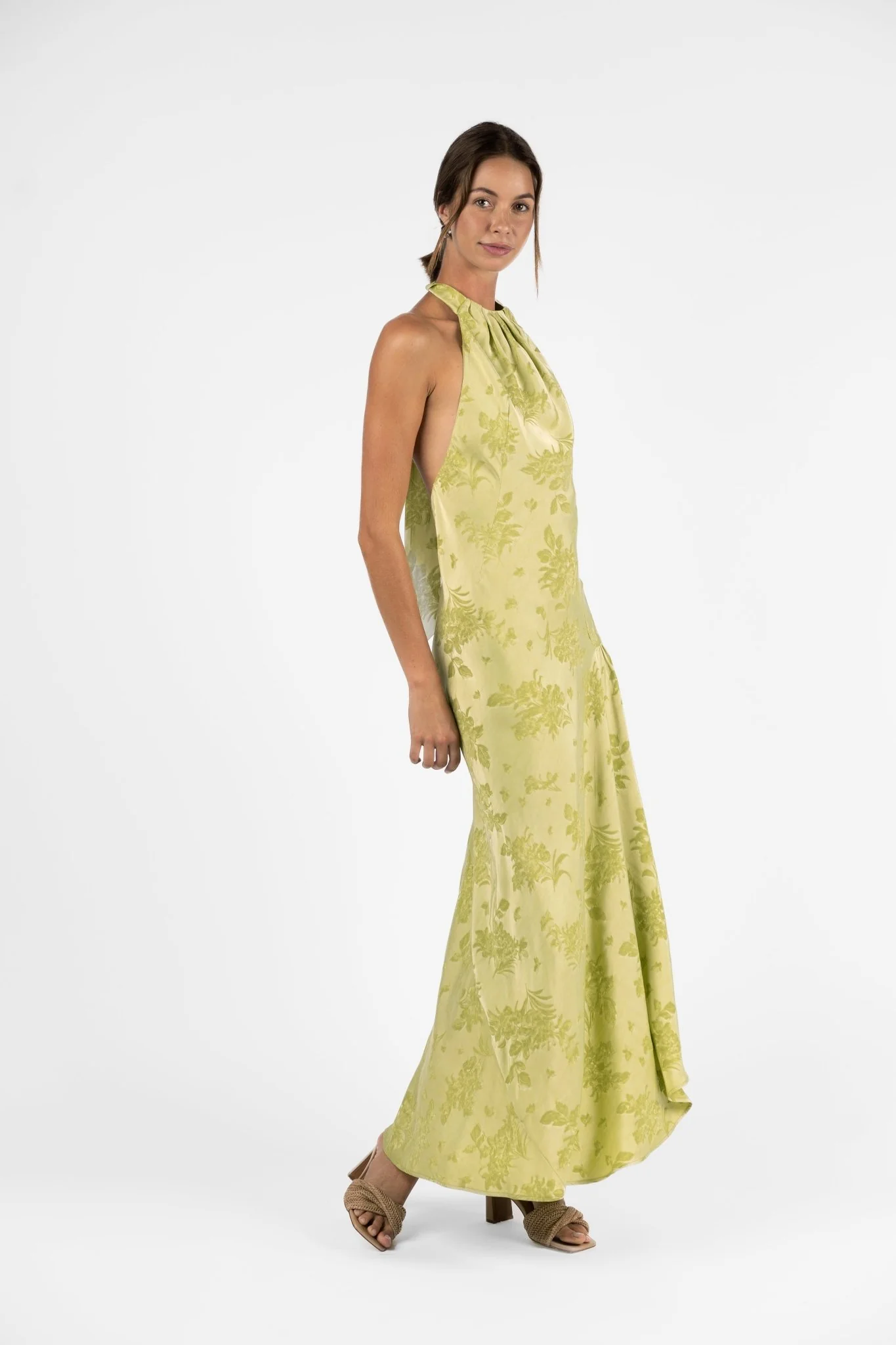GEMMA DRESS - KIMONO BROCADE - Image 4