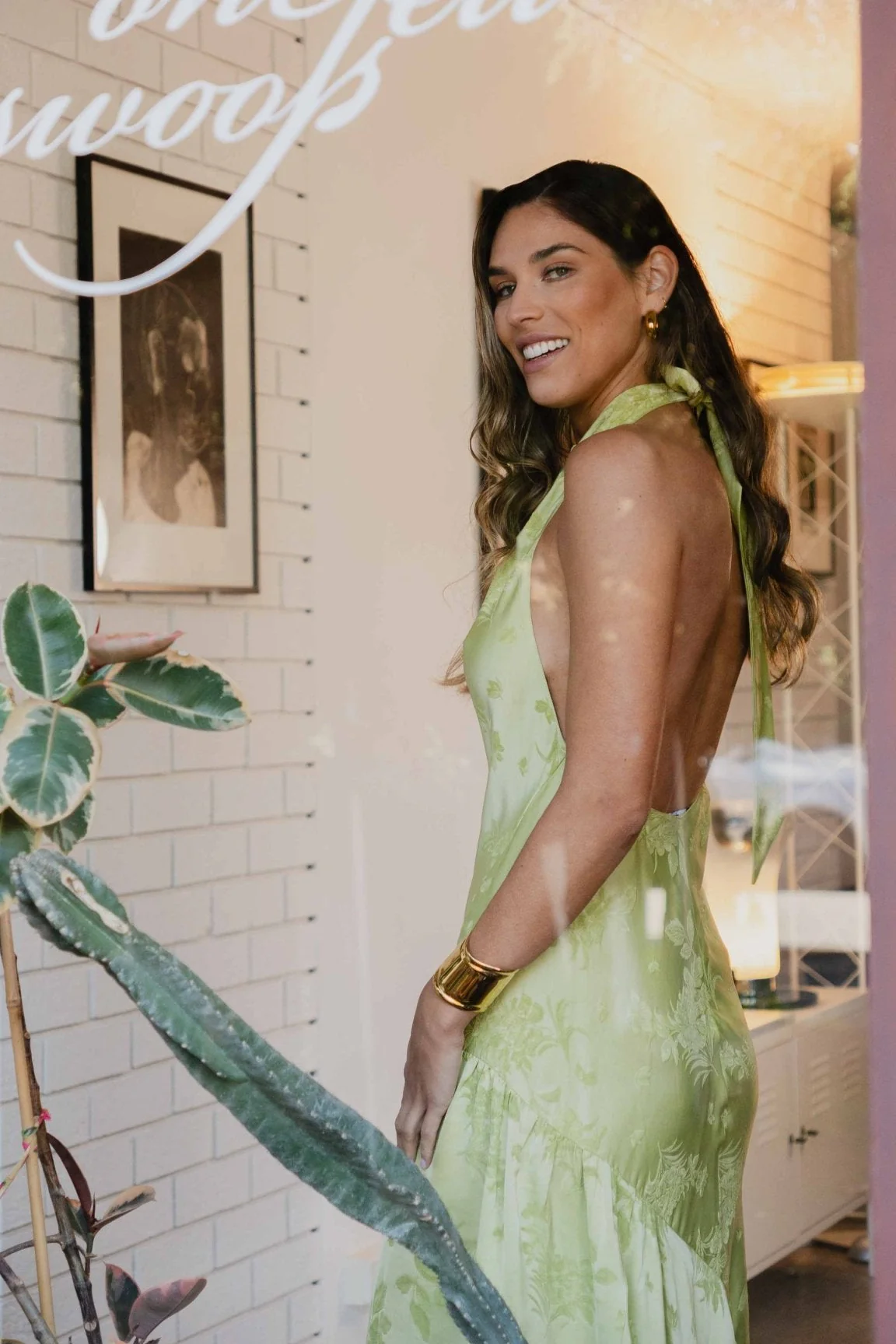 GEMMA DRESS - KIMONO BROCADE - Image 8