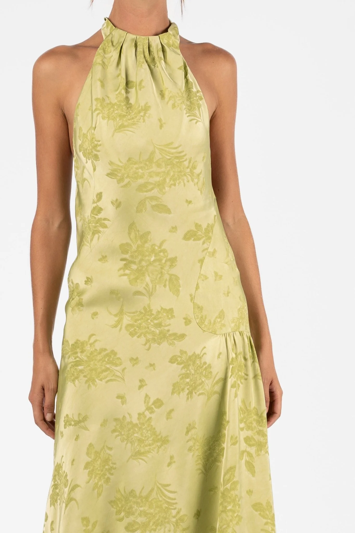 GEMMA DRESS - KIMONO BROCADE - Image 9