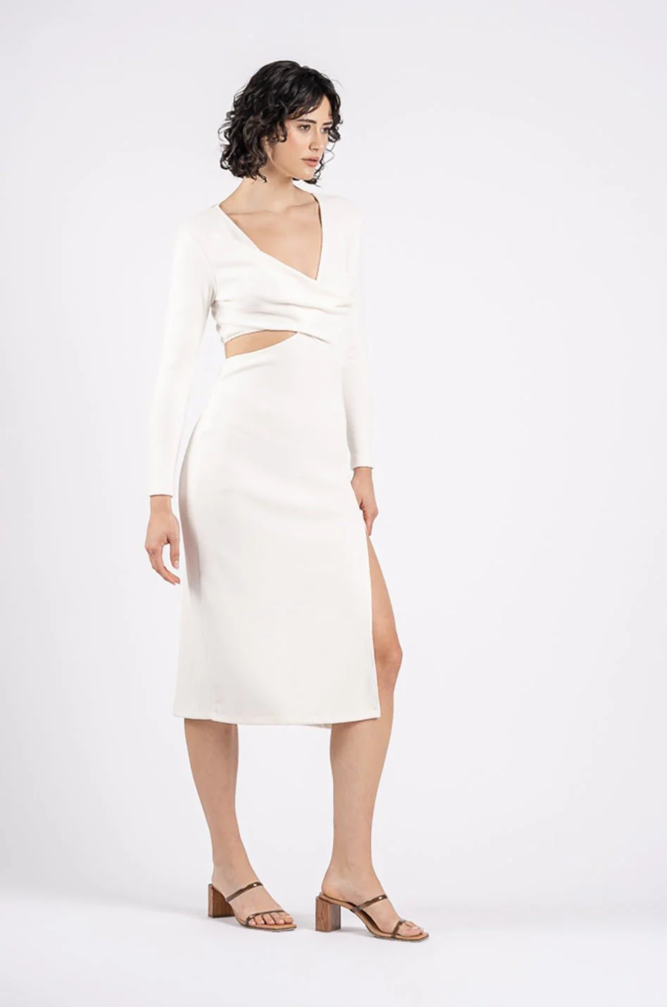 GIGI DRESS IN DAISY WHITE - Image 6
