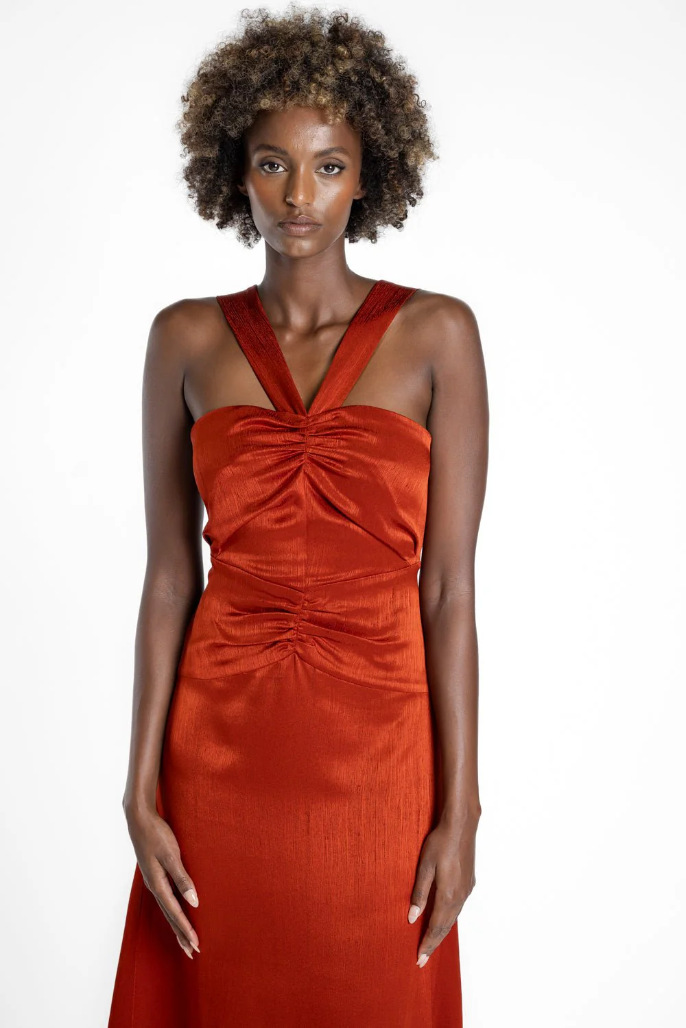 GRETA DRESS - SPICE - Image 6