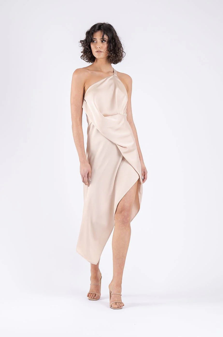 HARLEQUIN DRESS IN MAGNOLIA - Image 2