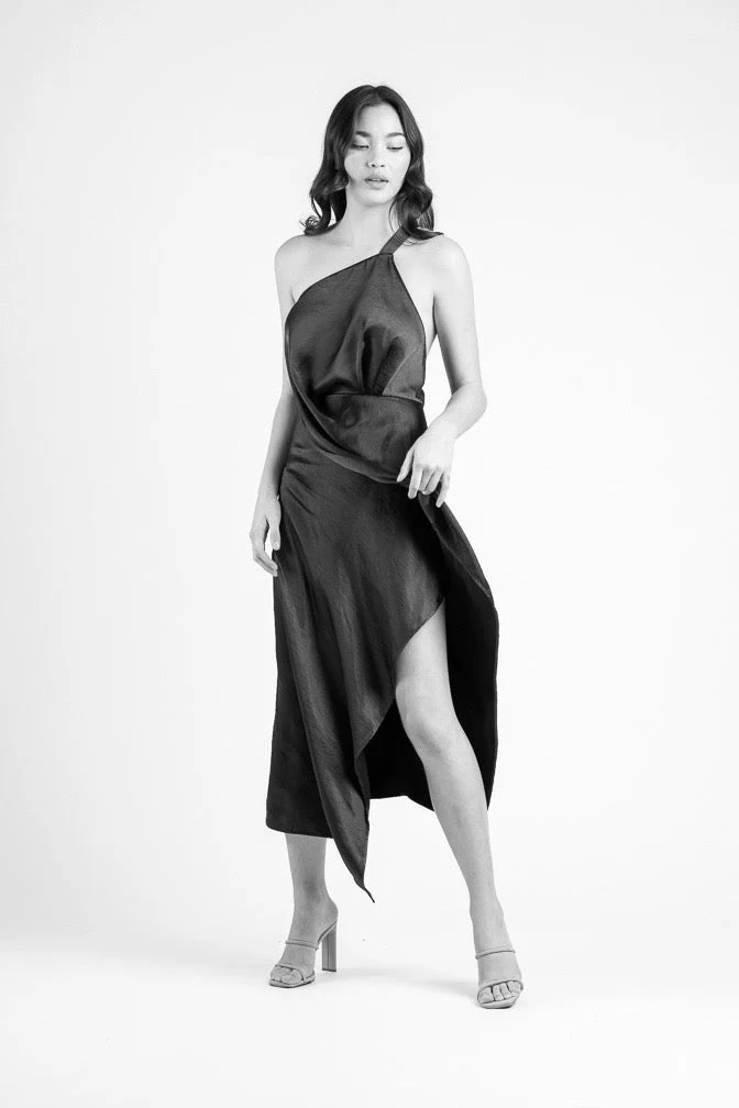 HARLEQUIN DRESS IN SKY BLUE - Image 5