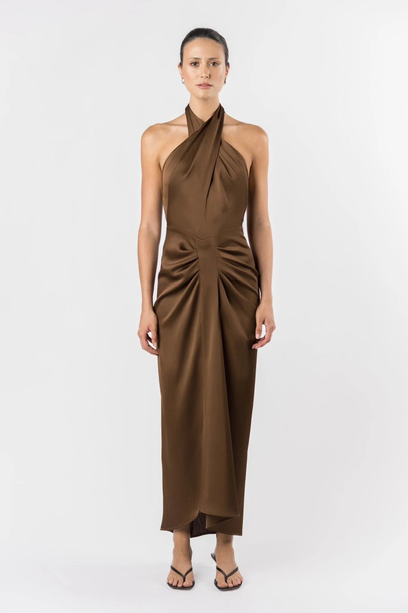 HARUKA MAXI - KOBICHA SATIN