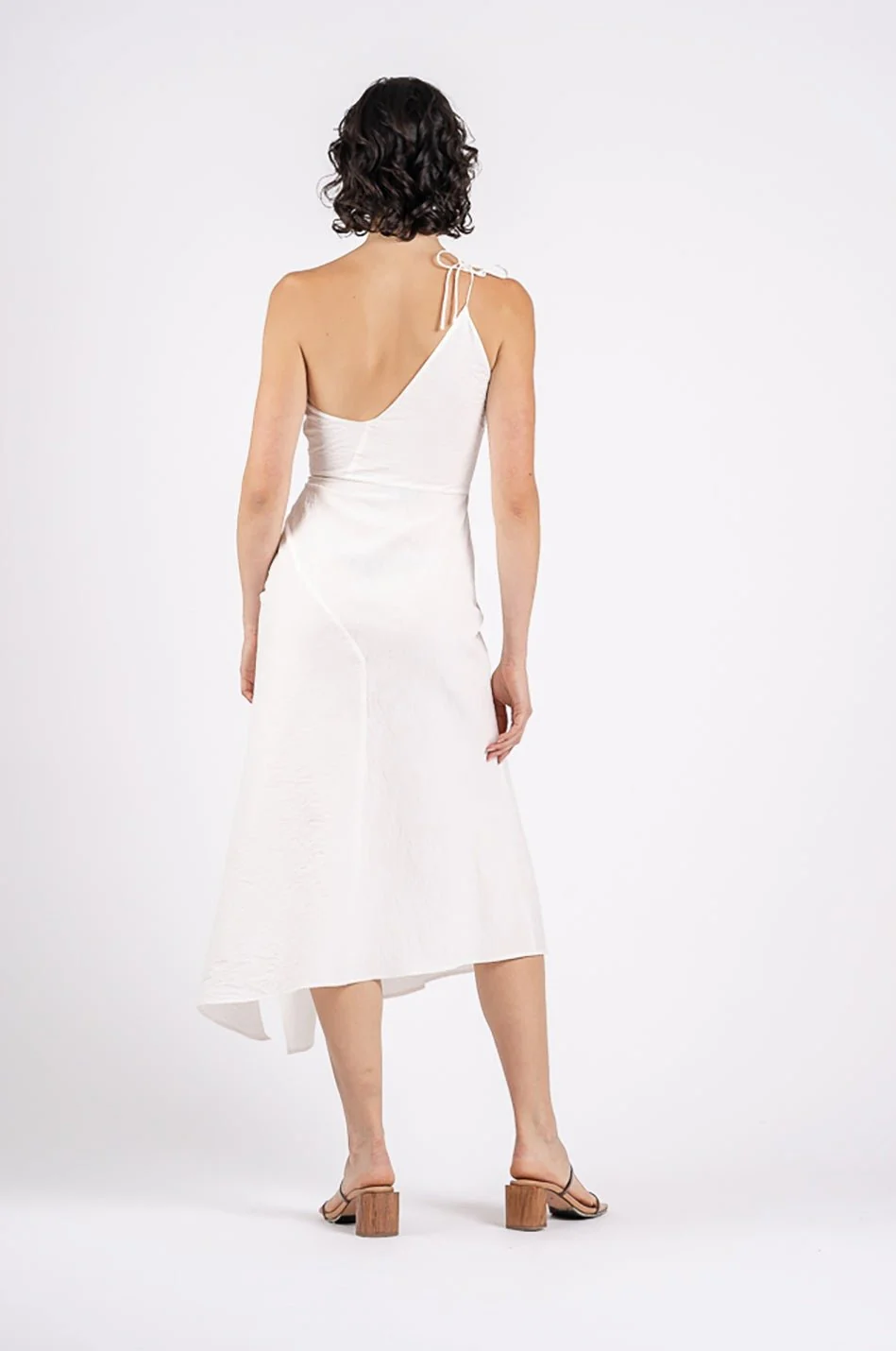 IRIS MIDI IN COTTON WHITE - Image 3