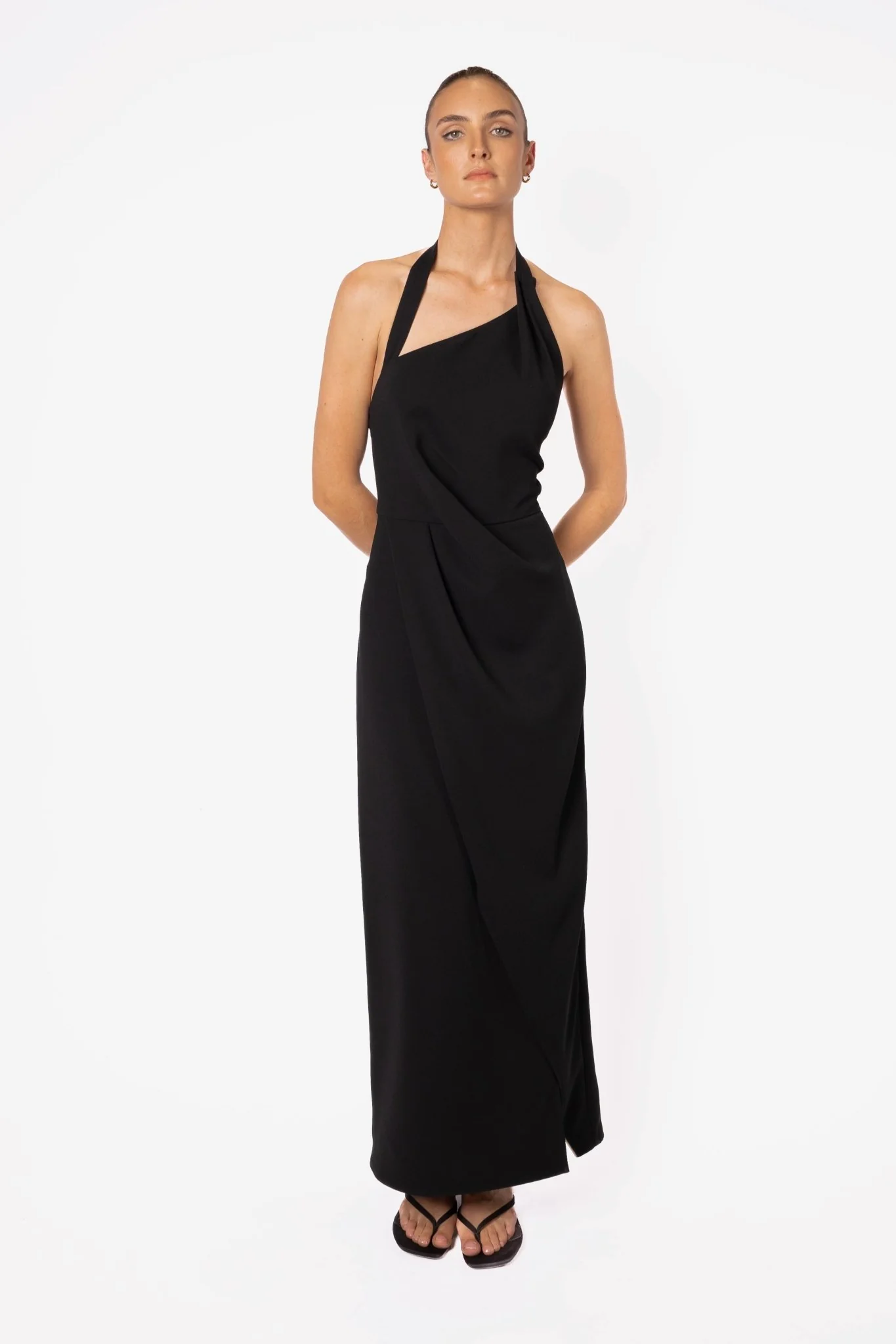 ISLE DRESS IN JET BLACK - Image 2