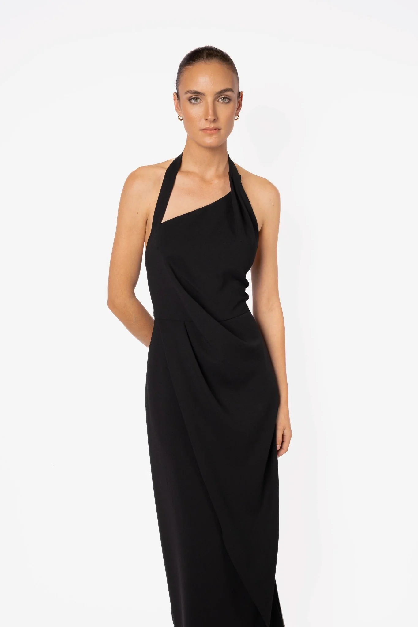 ISLE DRESS IN JET BLACK - Image 6