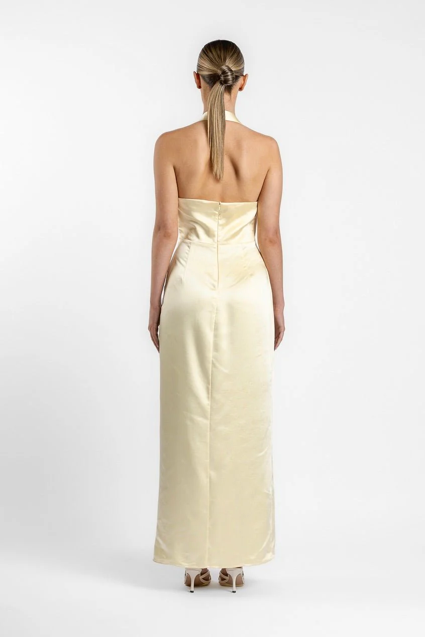 ISLE DRESS IN PANACOTTA - Image 2