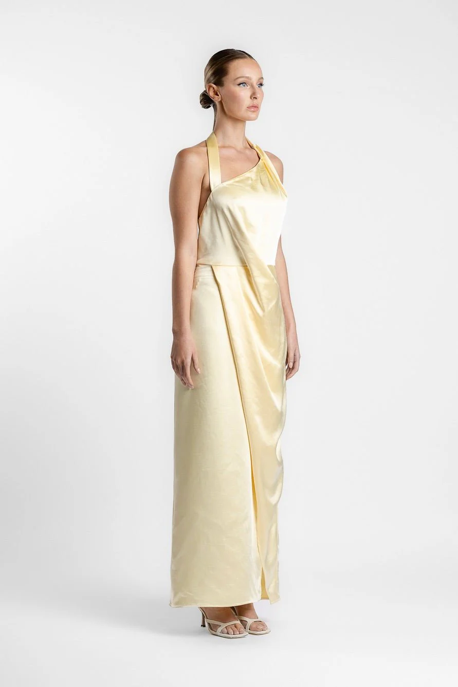 ISLE DRESS IN PANACOTTA - Image 3
