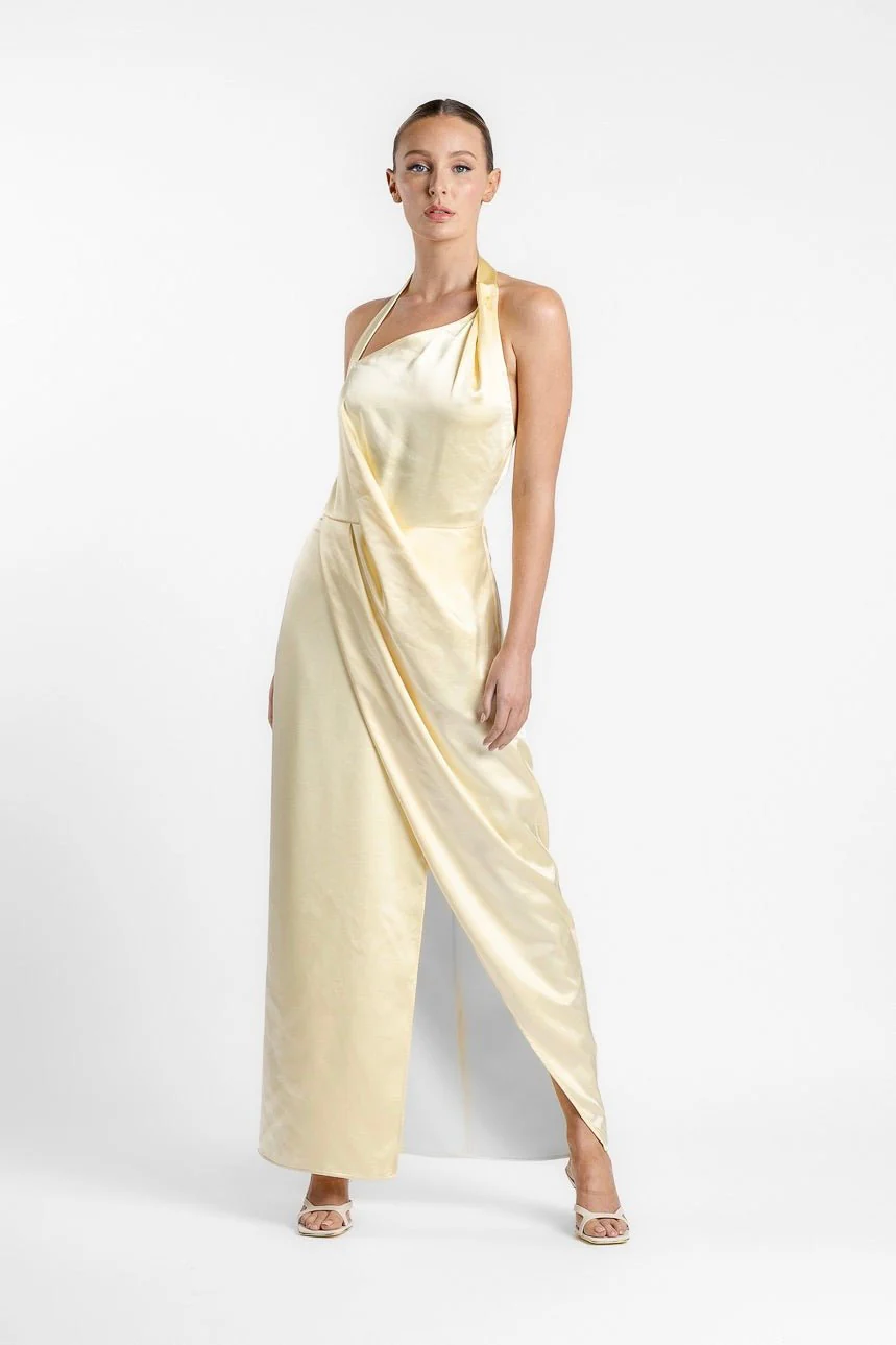 ISLE DRESS IN PANACOTTA - Image 4