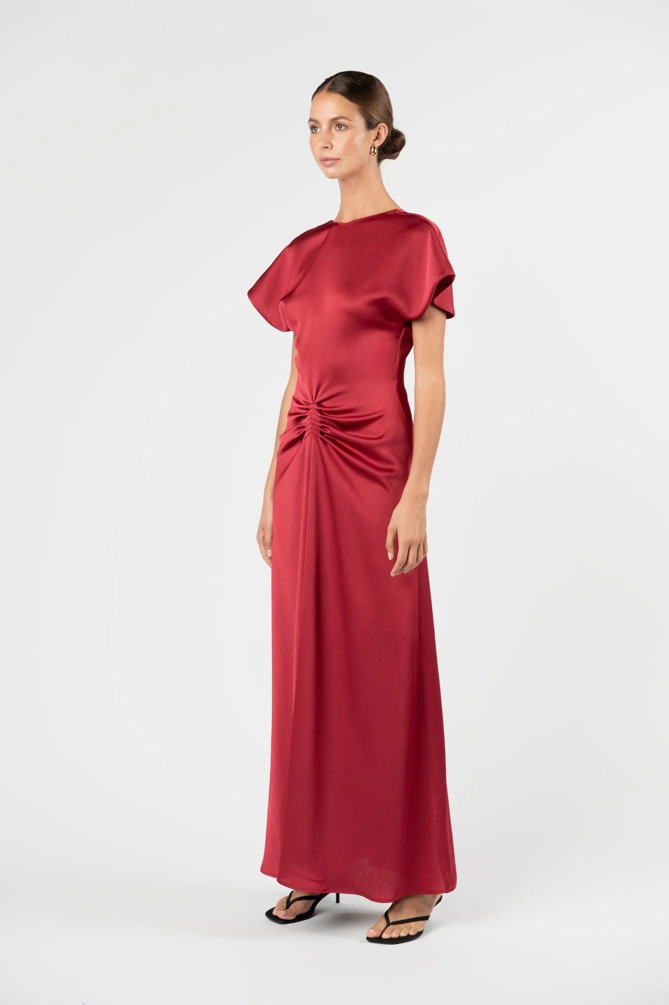 KIERA DRESS - VENETIAN RED - Image 3