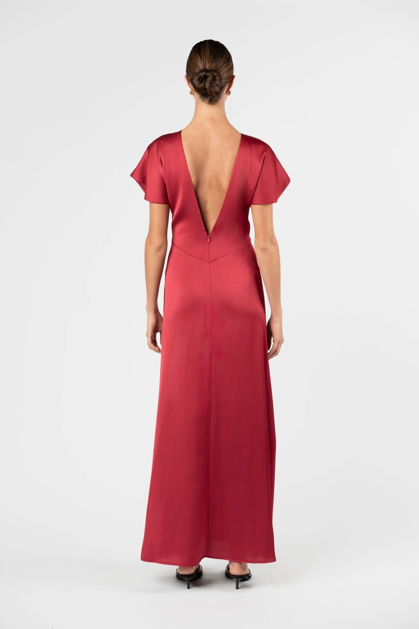 KIERA DRESS - VENETIAN RED - Image 5