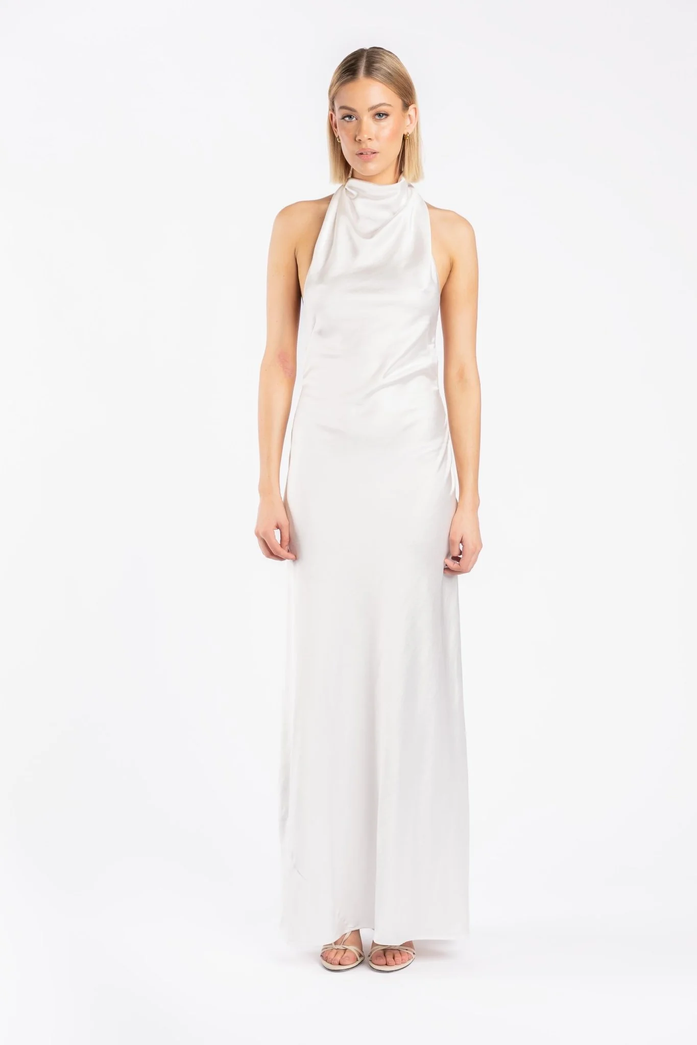 KRISTINA DRESS IN ANGEL WHITE - Image 11