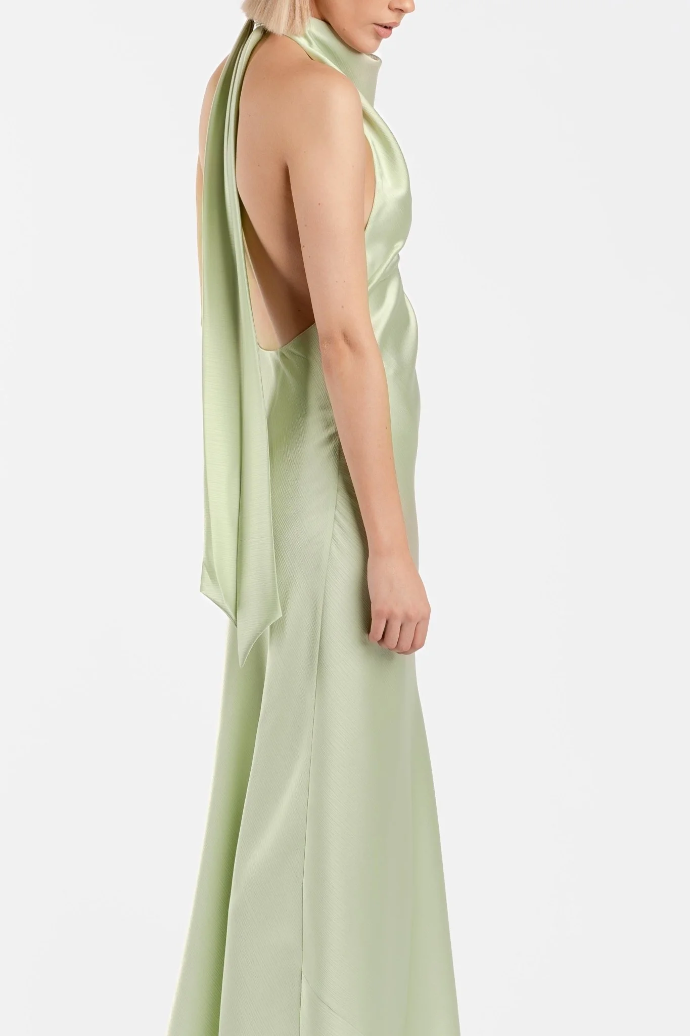 KRISTINA DRESS IN HONEYDEW - Image 4