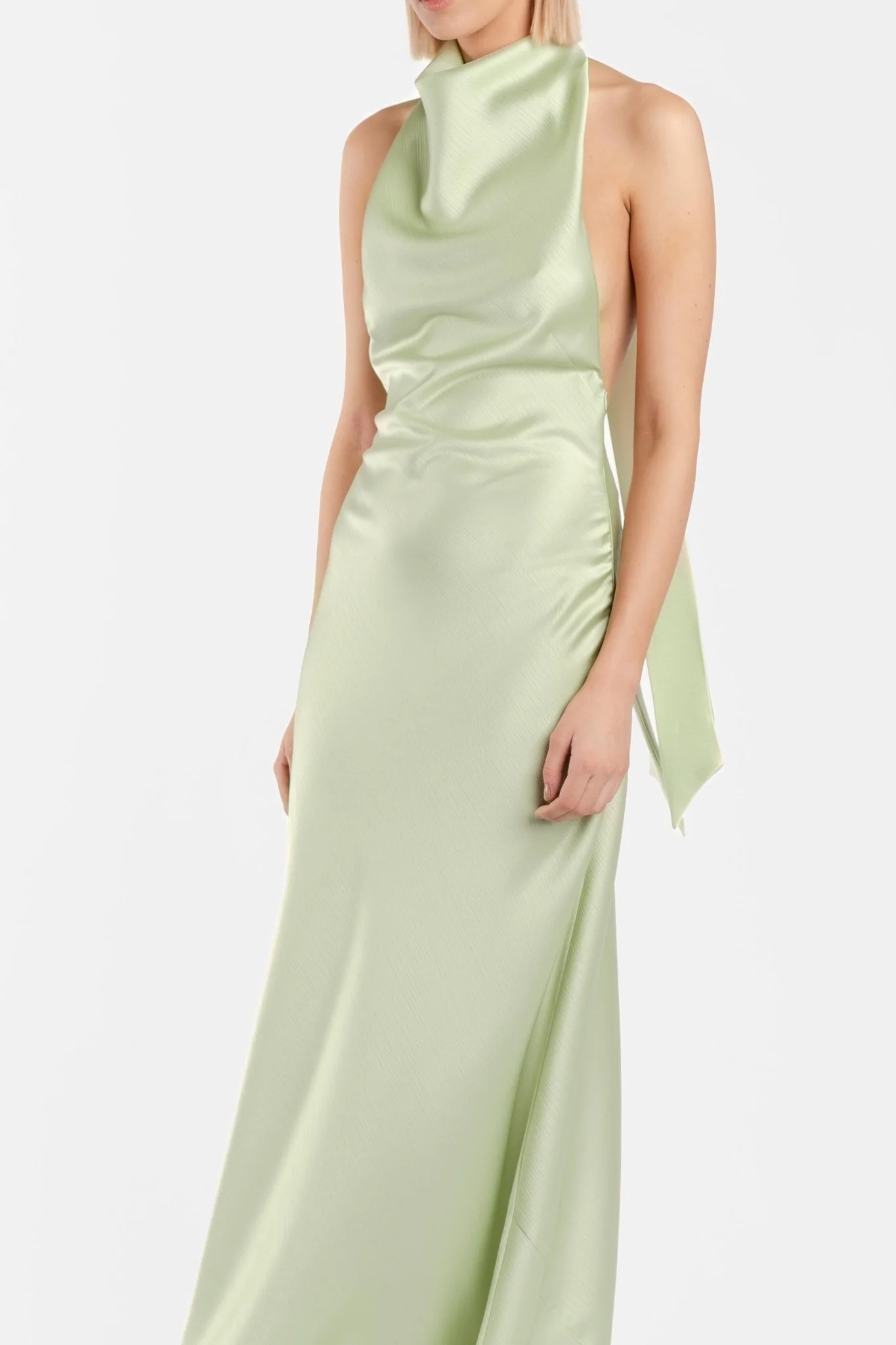 KRISTINA DRESS IN HONEYDEW - Image 5