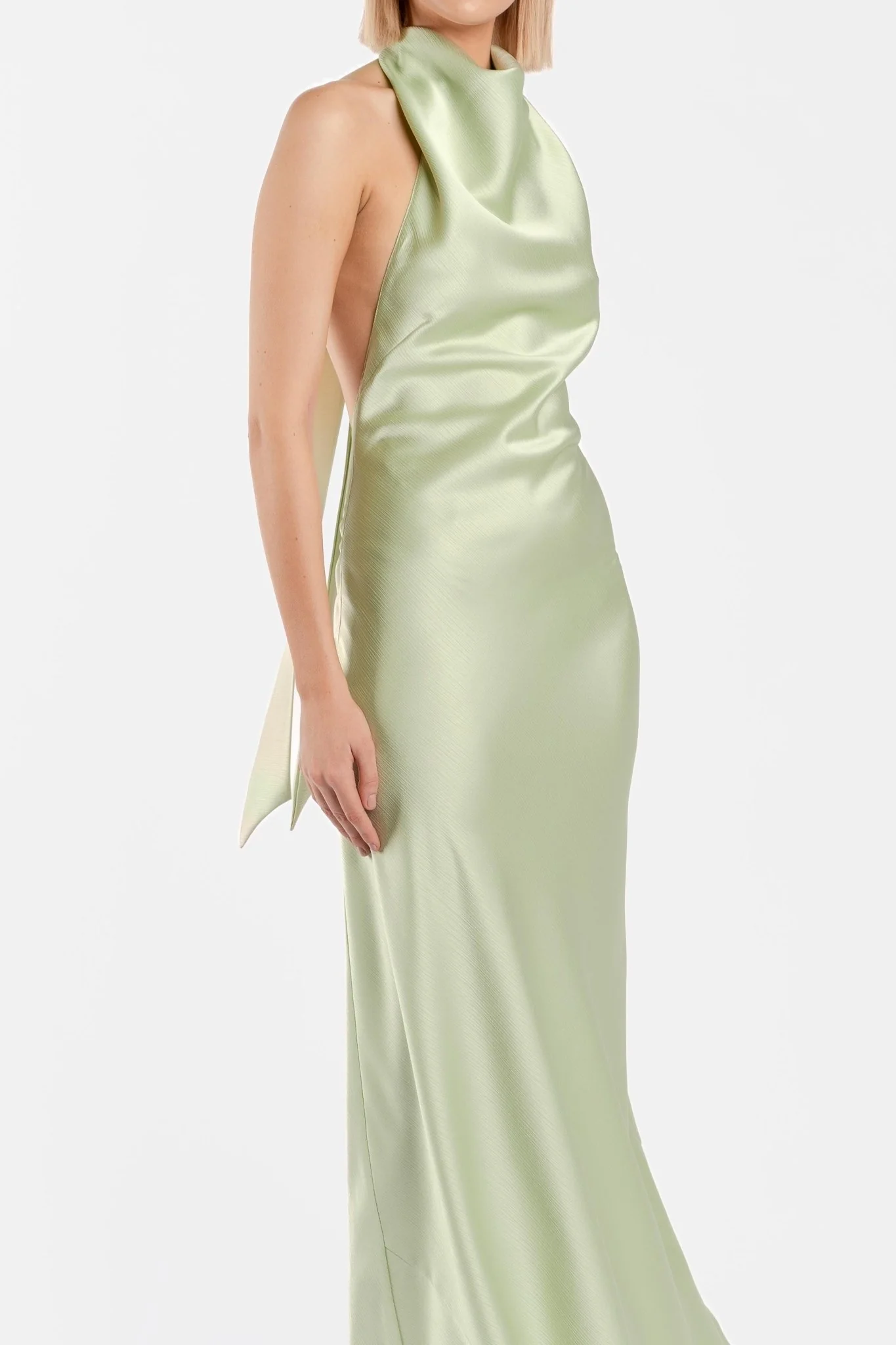 KRISTINA DRESS IN HONEYDEW - Image 6