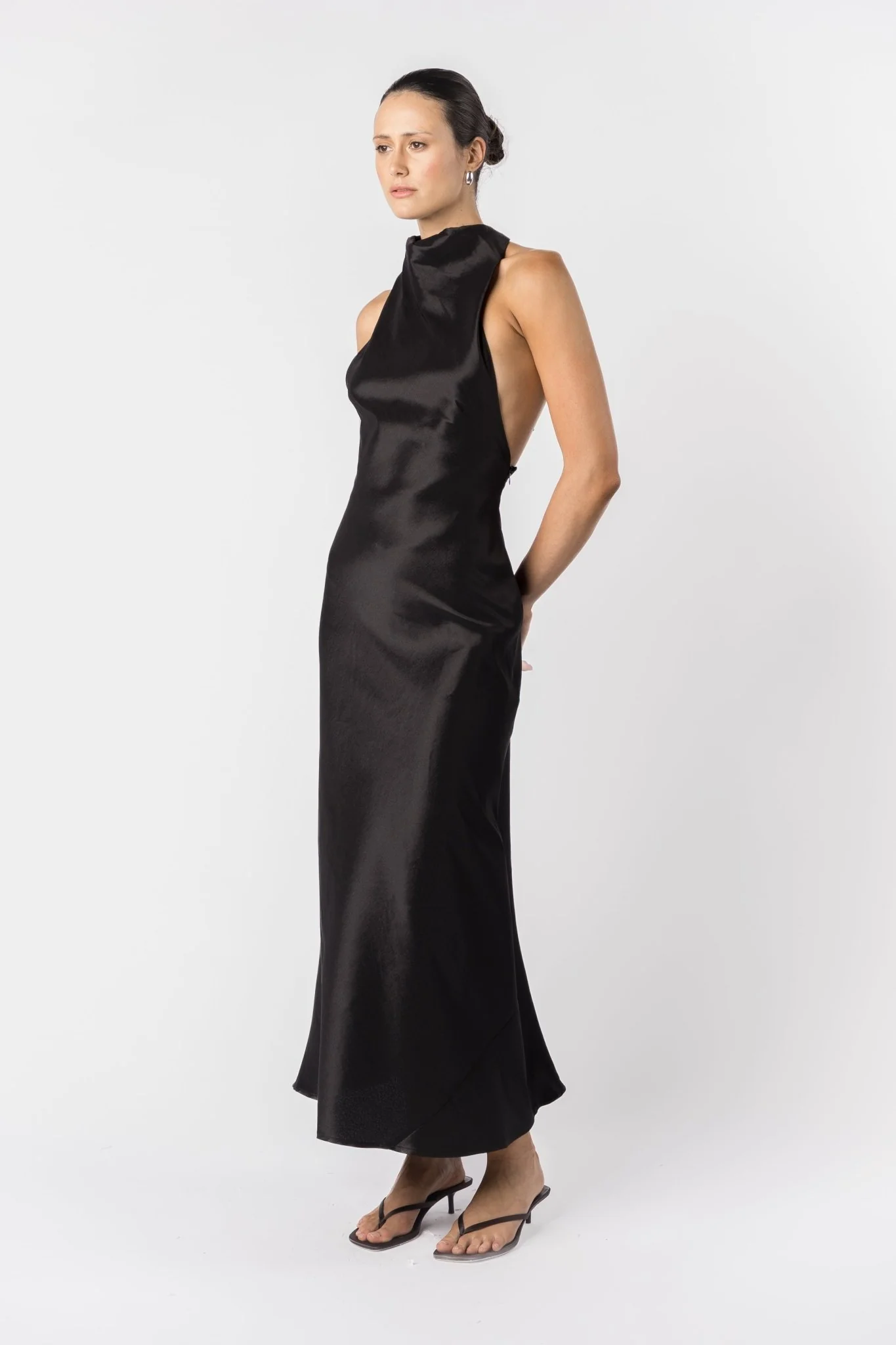 KRISTINA DRESS - NOIR - Image 3