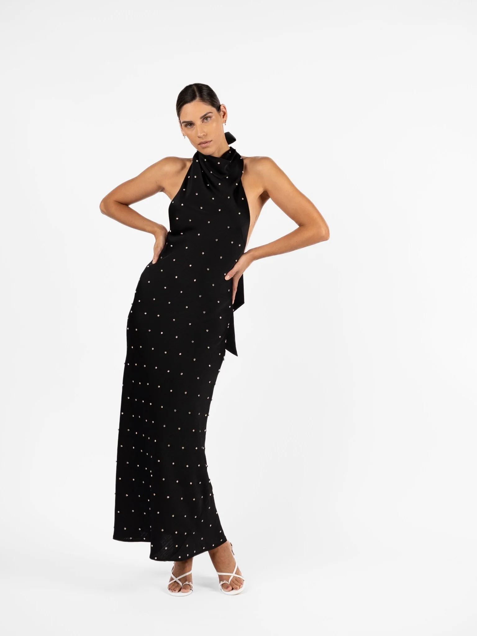 KRISTINA DRESS - OBSIDIAN CRYSTAL - Image 4