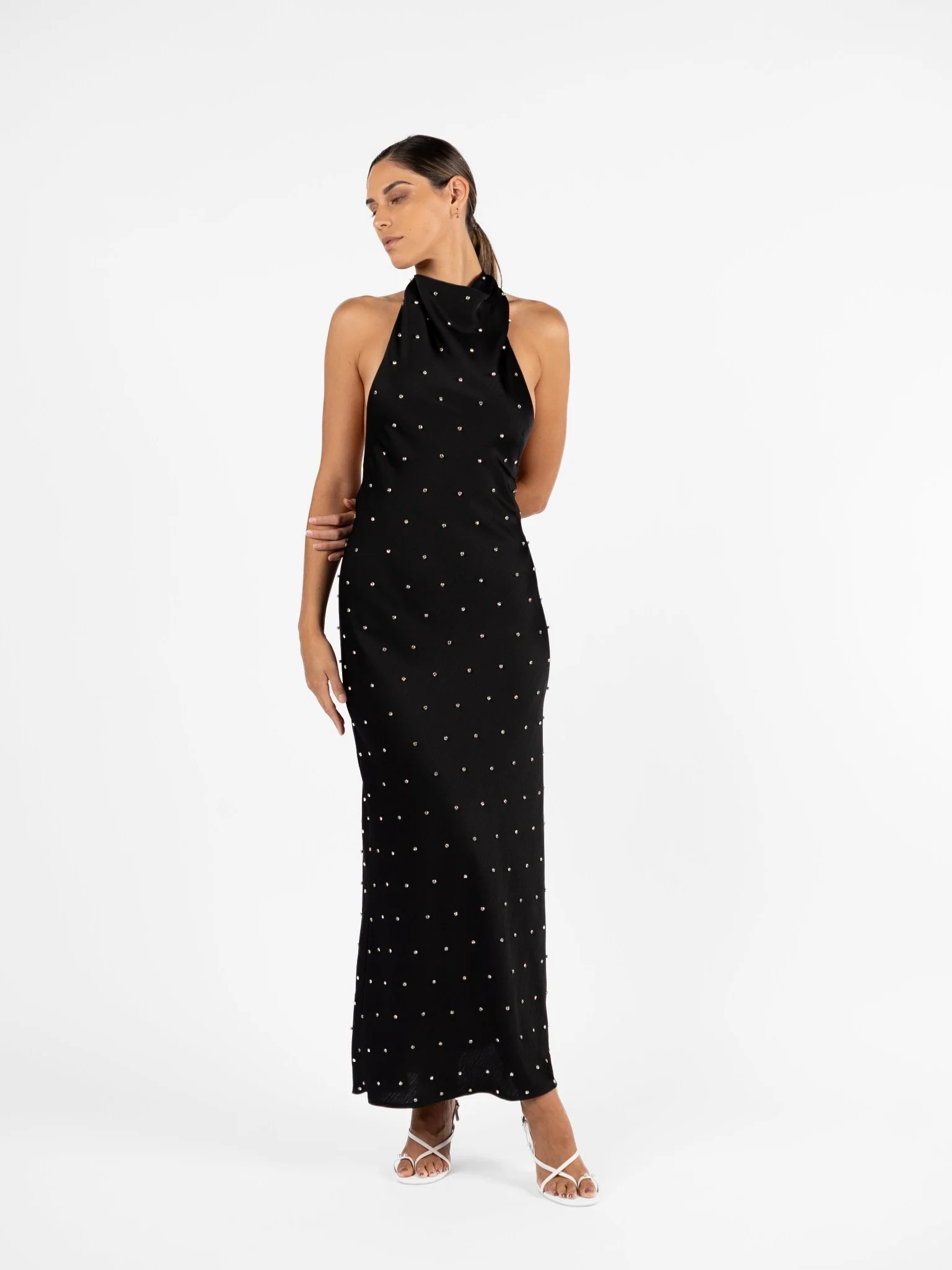 KRISTINA DRESS - OBSIDIAN CRYSTAL - Image 5