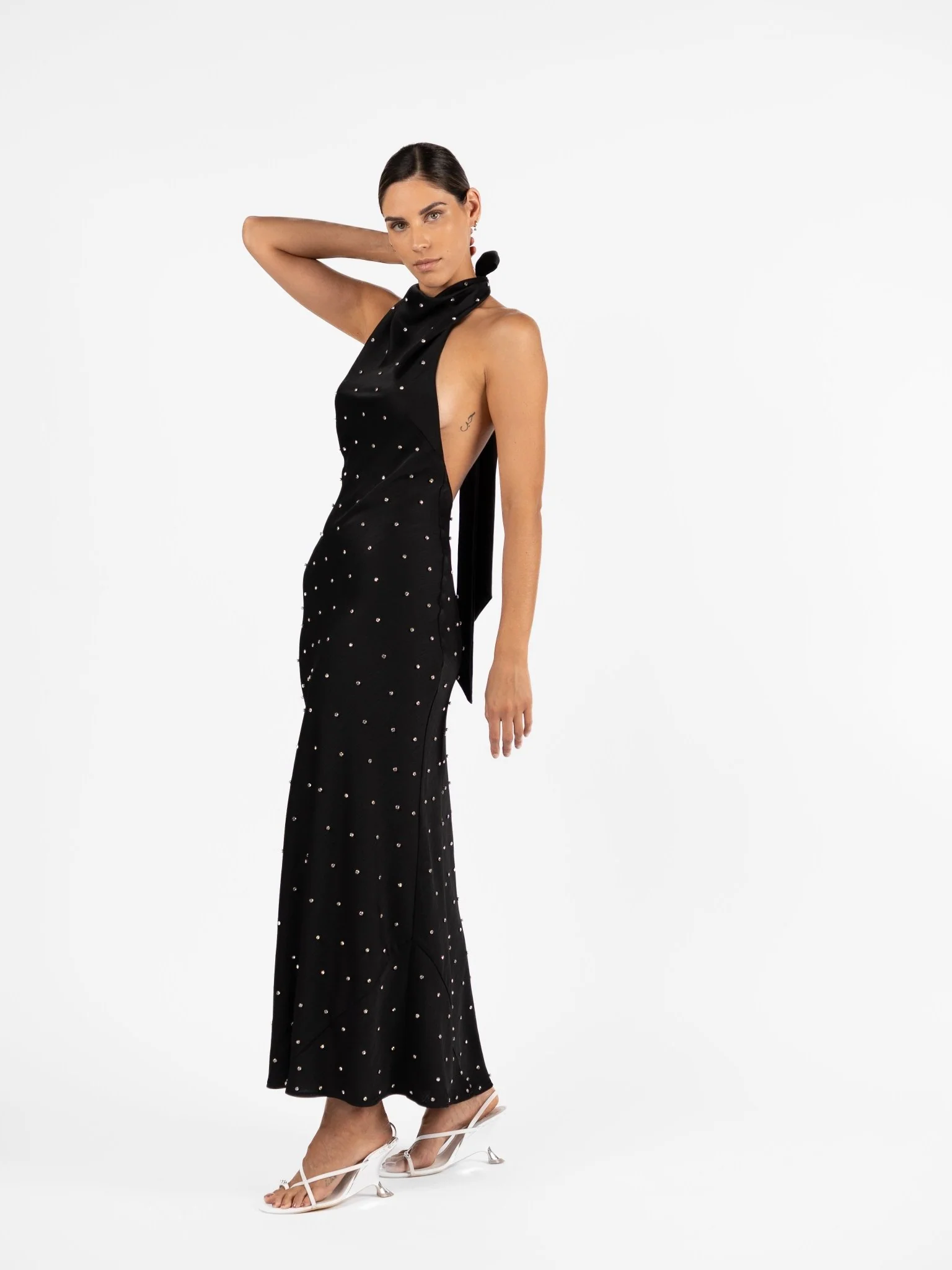 KRISTINA DRESS - OBSIDIAN CRYSTAL - Image 7