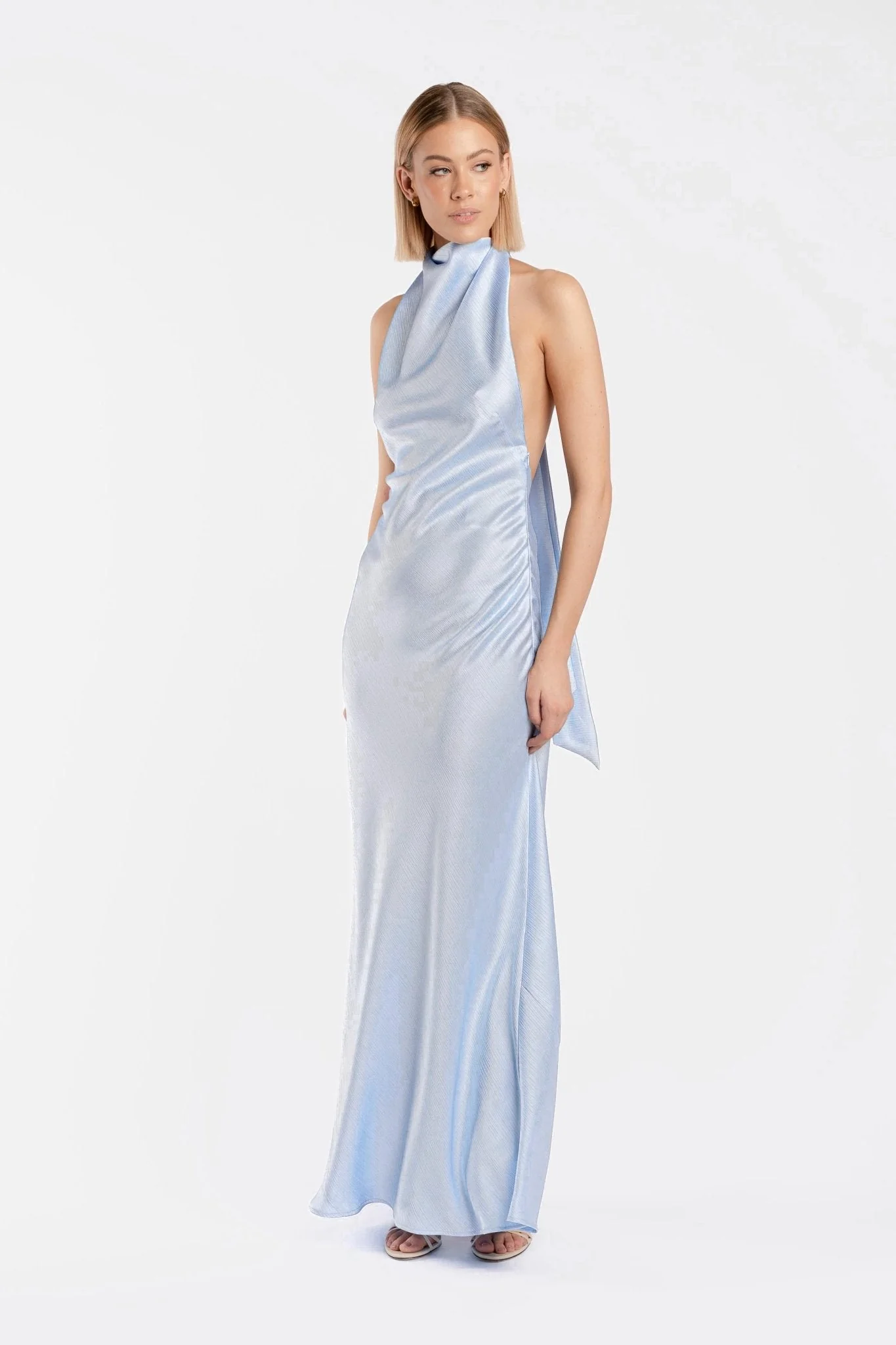 KRISTINA DRESS - PRINCESS BLUE - Image 3