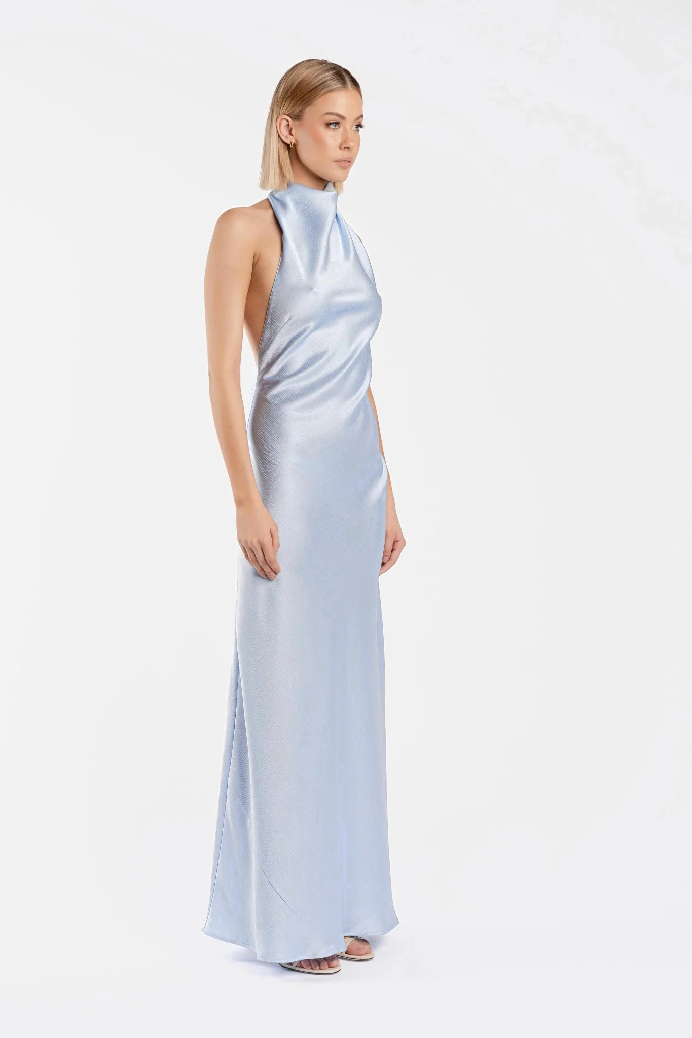 KRISTINA DRESS IN PRINCESS BLUE - Image 4