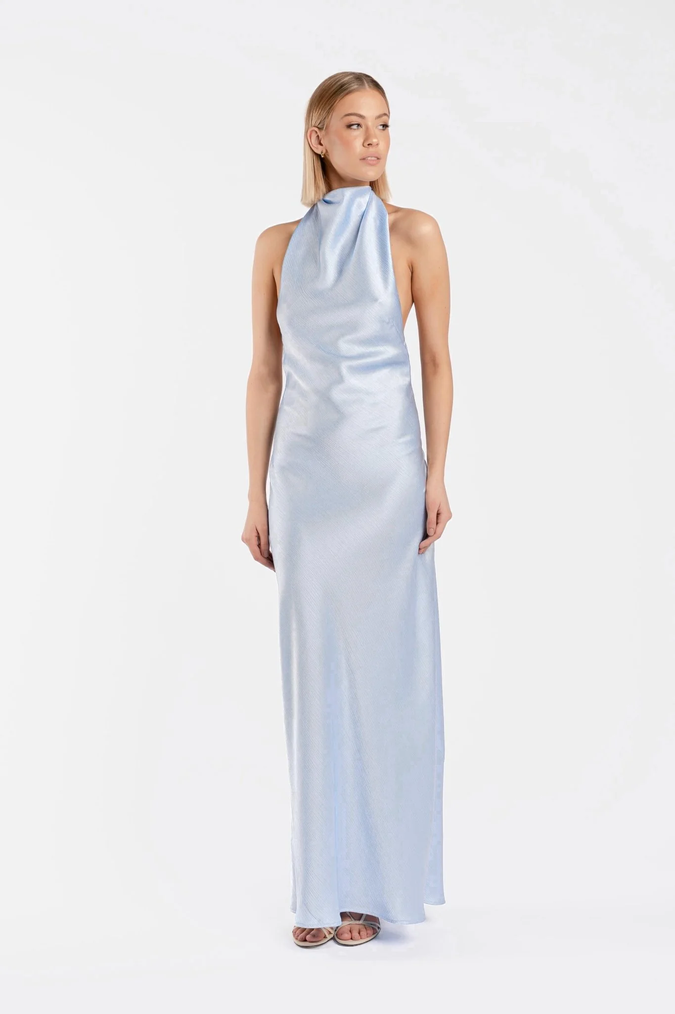 KRISTINA DRESS IN PRINCESS BLUE - Image 6