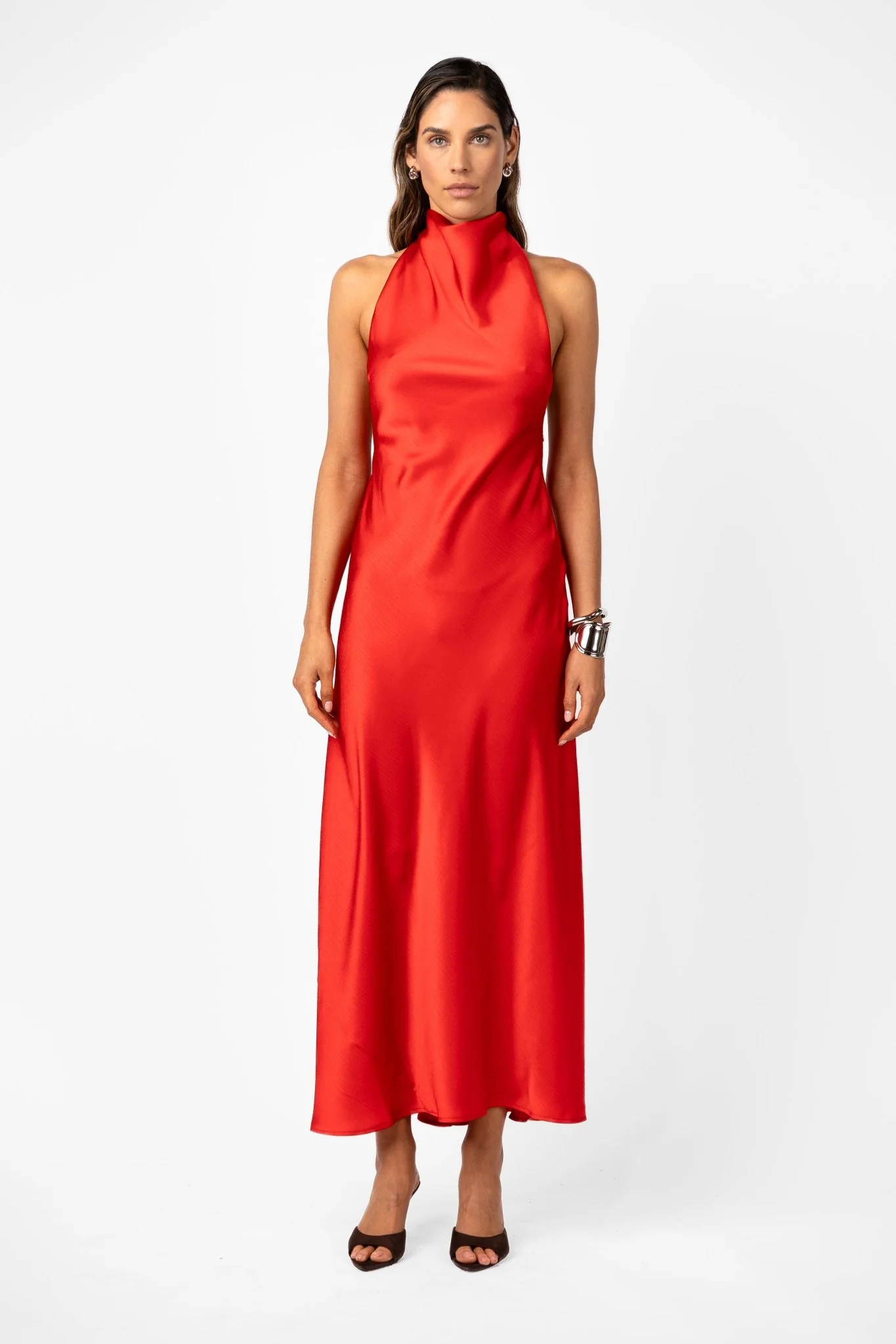 KRISTINA DRESS - TORII SATIN - Image 3
