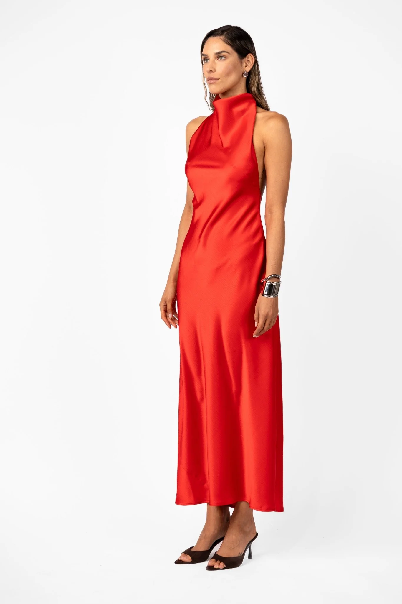 KRISTINA DRESS - TORII SATIN - Image 4