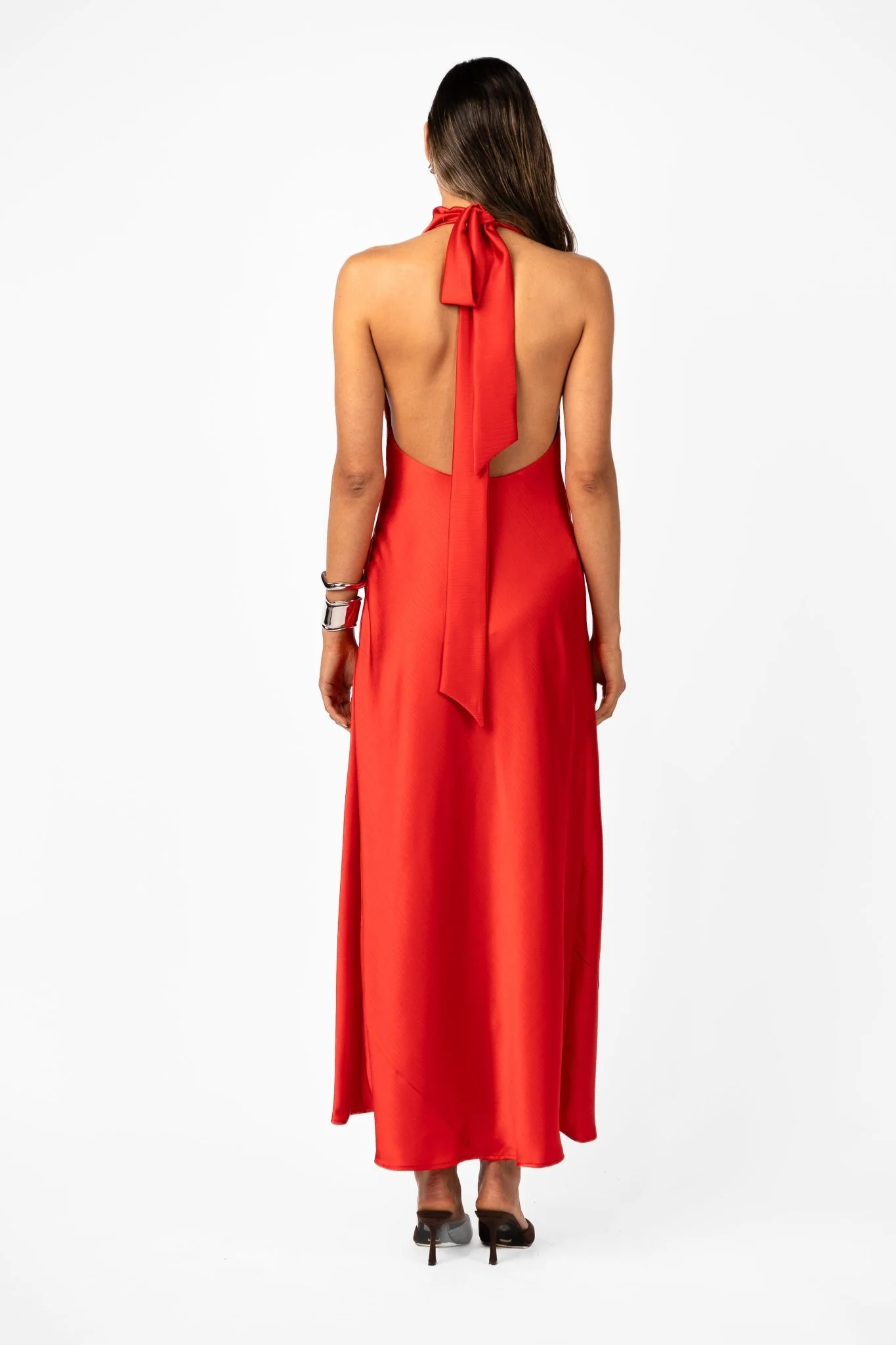 KRISTINA DRESS - TORII SATIN - Image 6