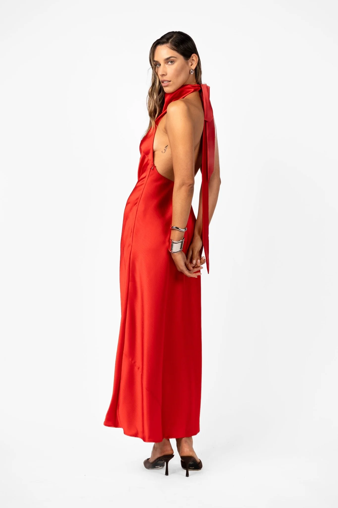KRISTINA DRESS - TORII SATIN - Image 7