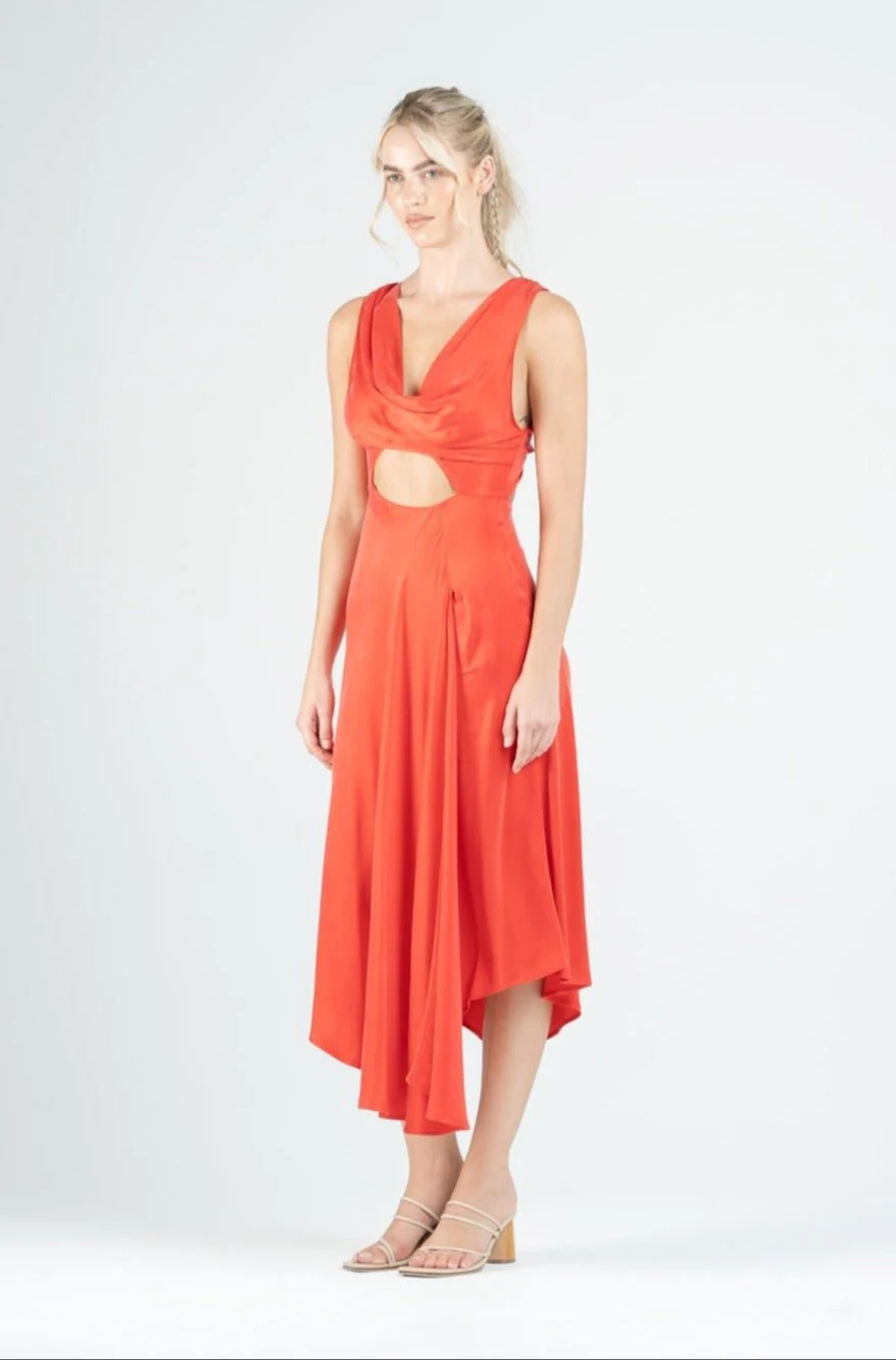 MARNI DRESS IN ROSSO - Image 4