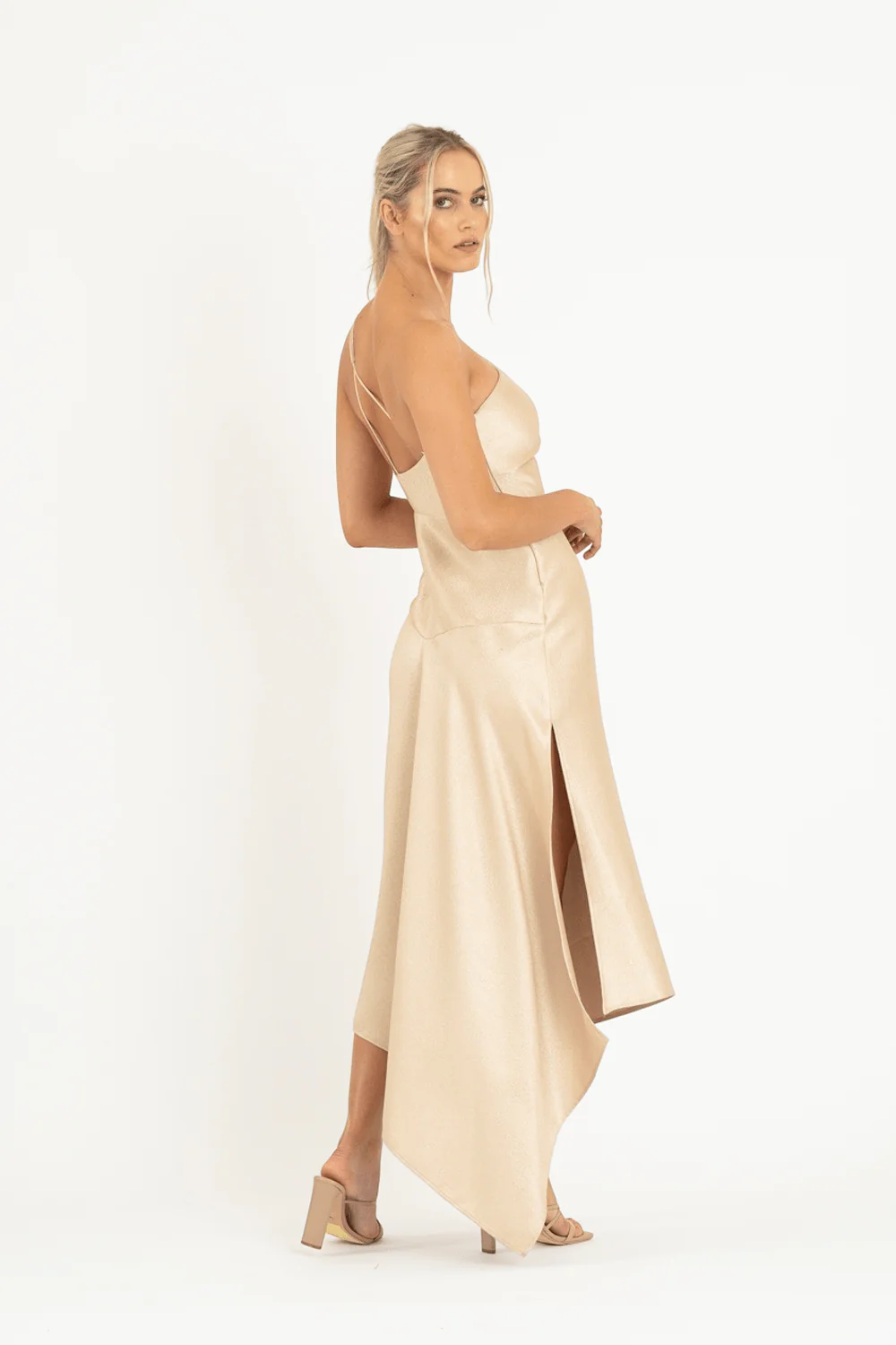 MATILDA DRESS IN GOLDIE - Image 2