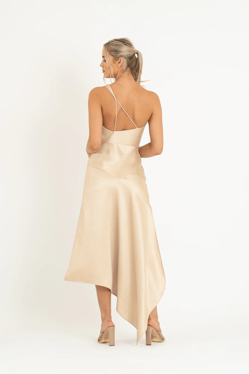 MATILDA DRESS IN GOLDIE - Image 6