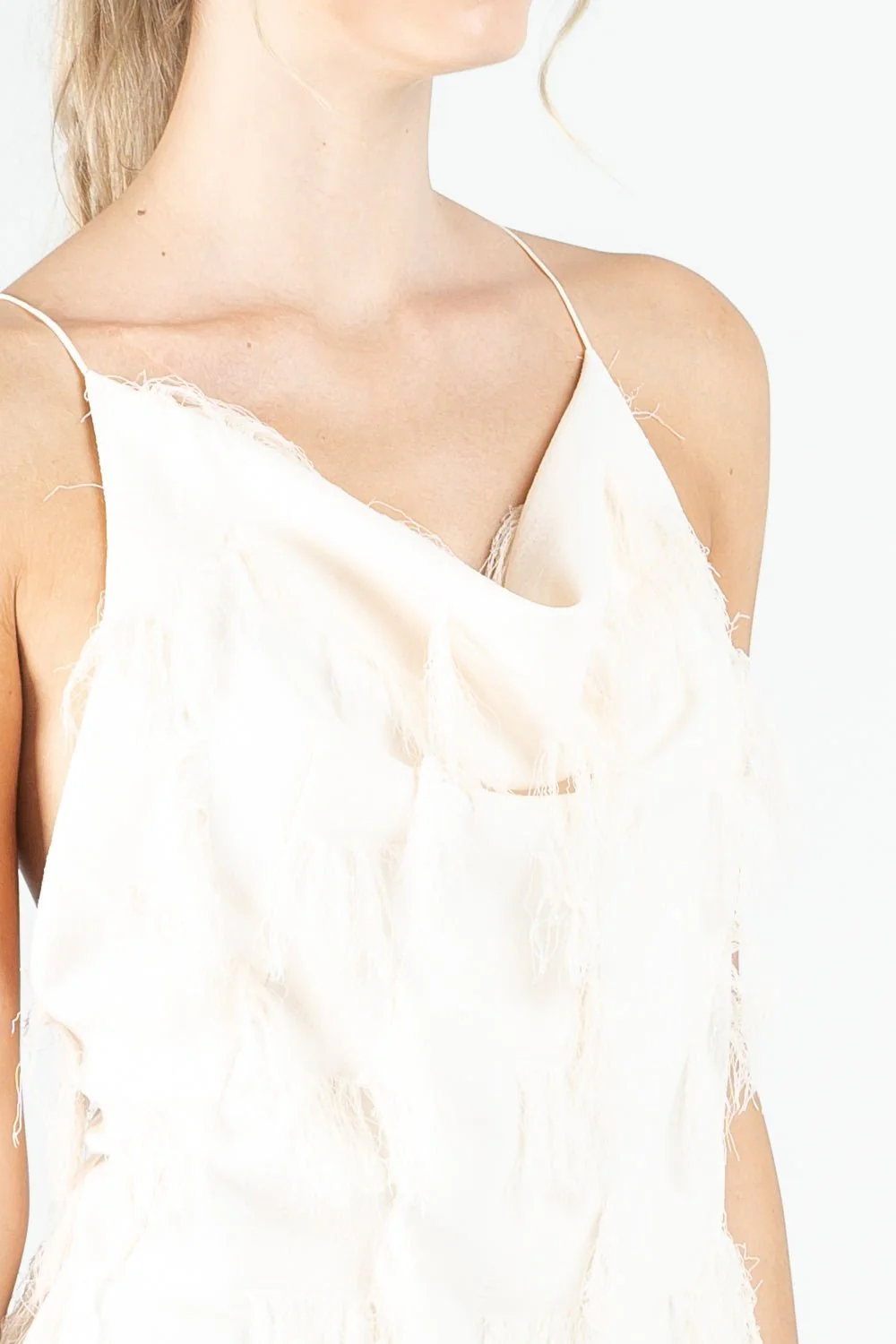 MONI MINI IN IVORY FRINGE - Image 5