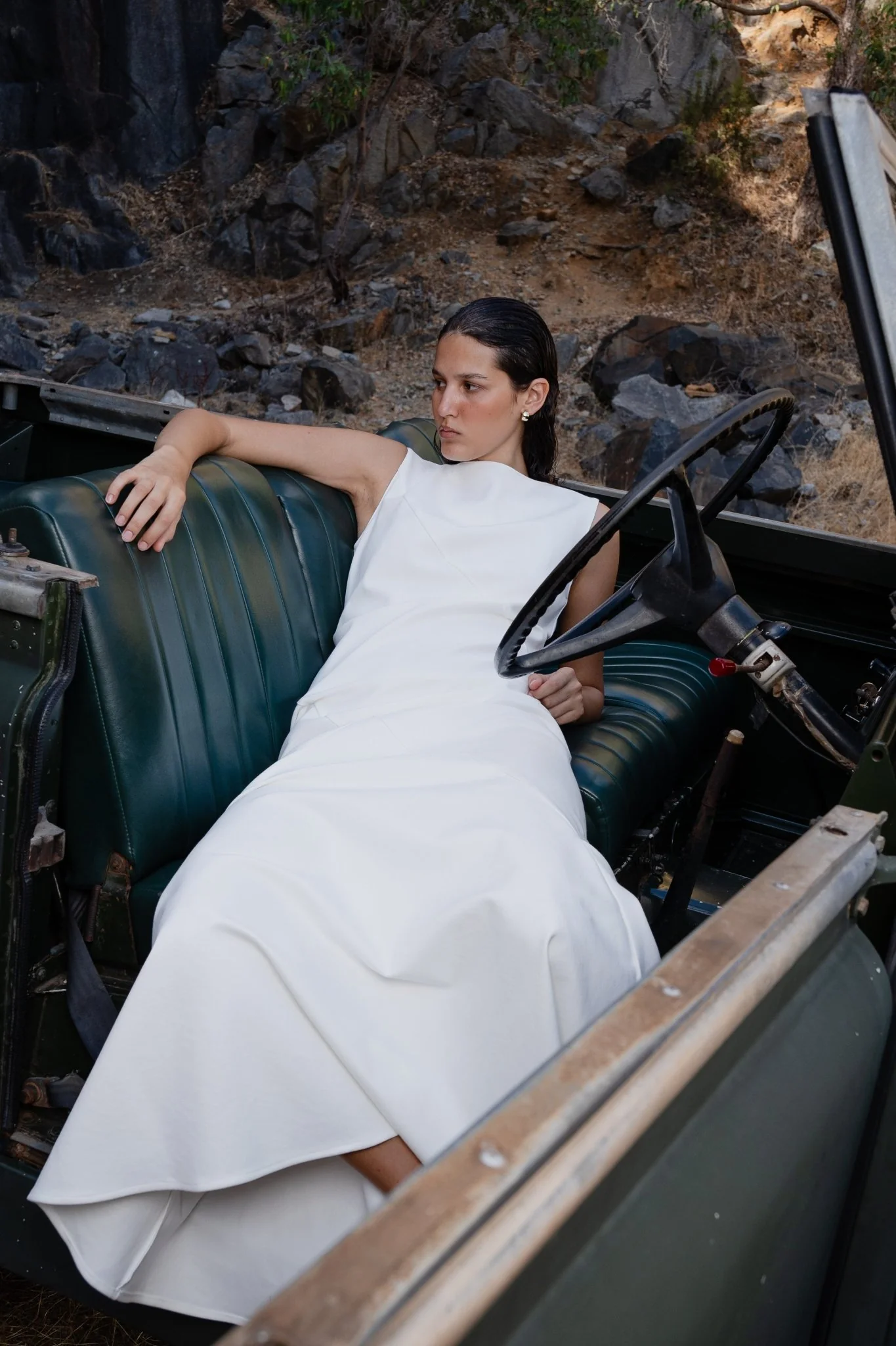 MONICA MAXI - SICILIAN WHITE - Image 4