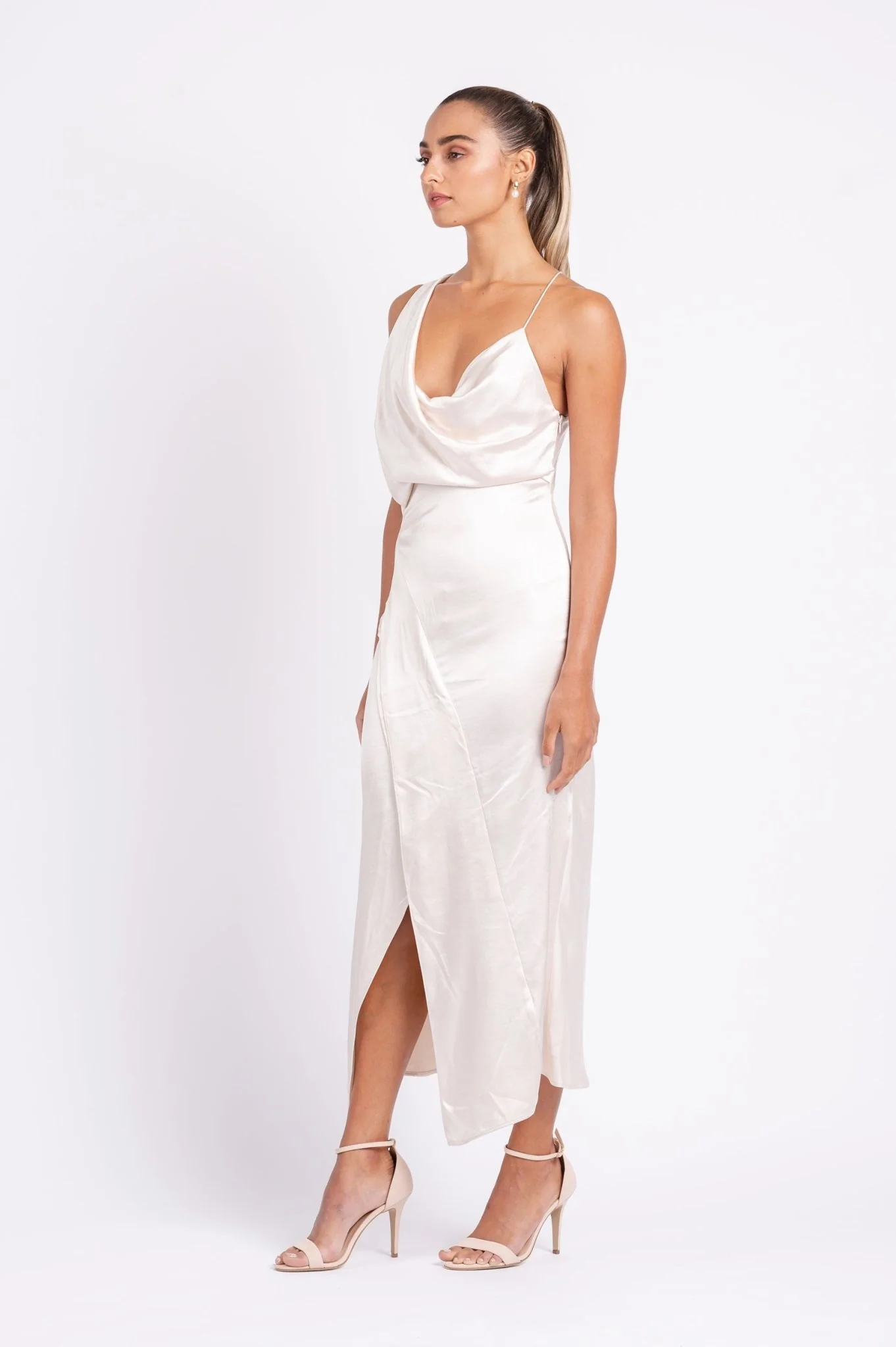 MUSE DRESS IN MOTHER OF PEARL - Image 4