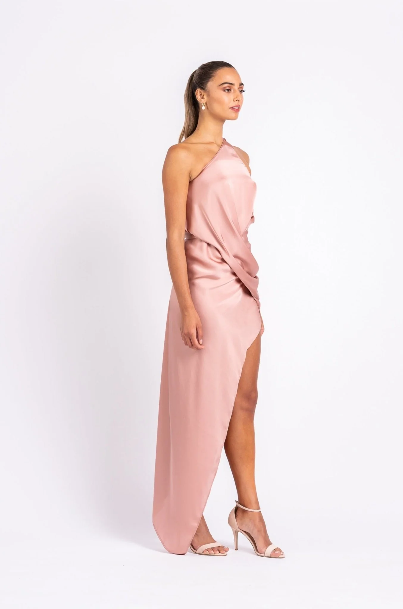 PHILLY DRESS IN DUSTY ROSE - Image 5