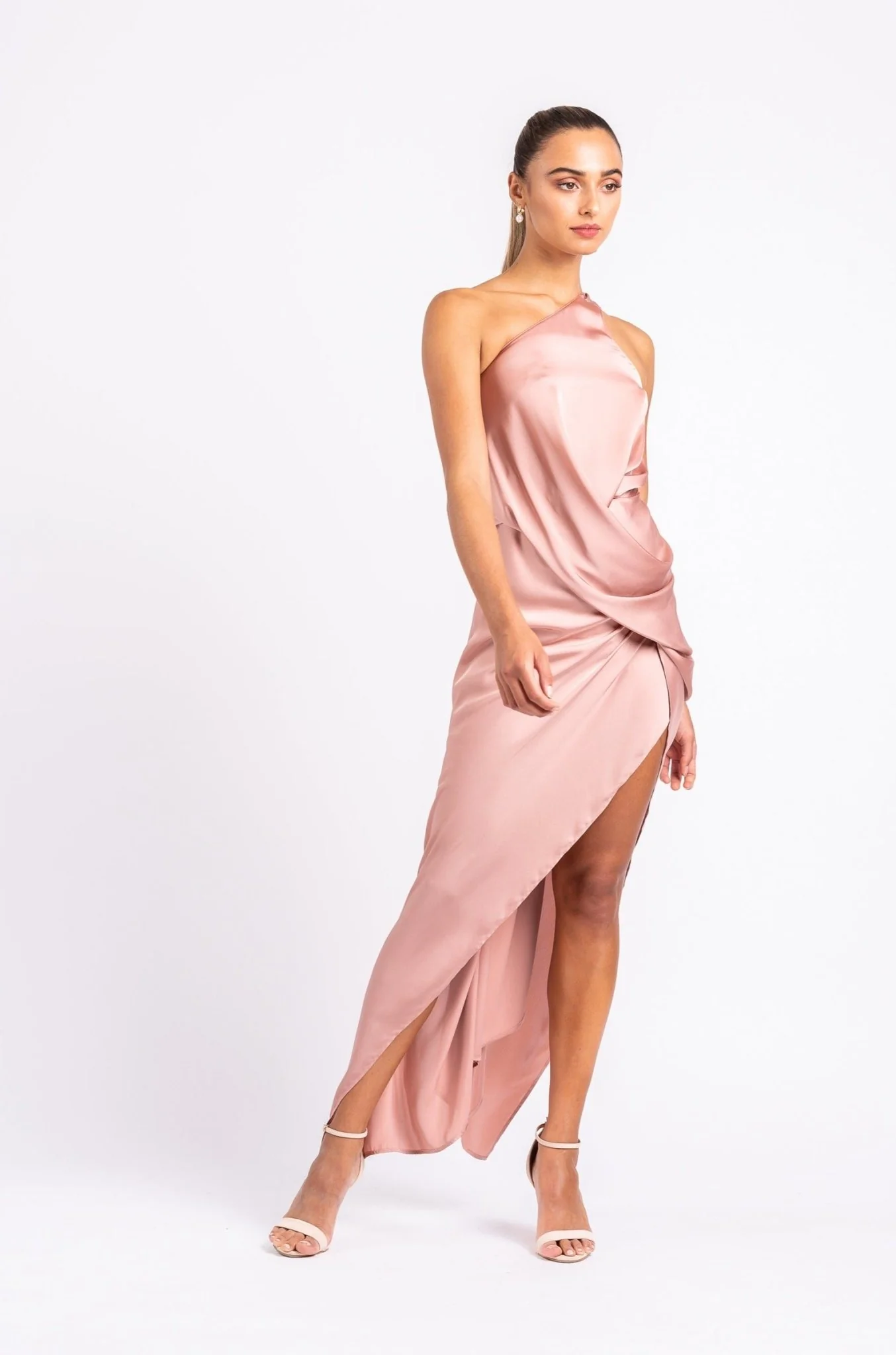 PHILLY DRESS IN DUSTY ROSE - Image 6