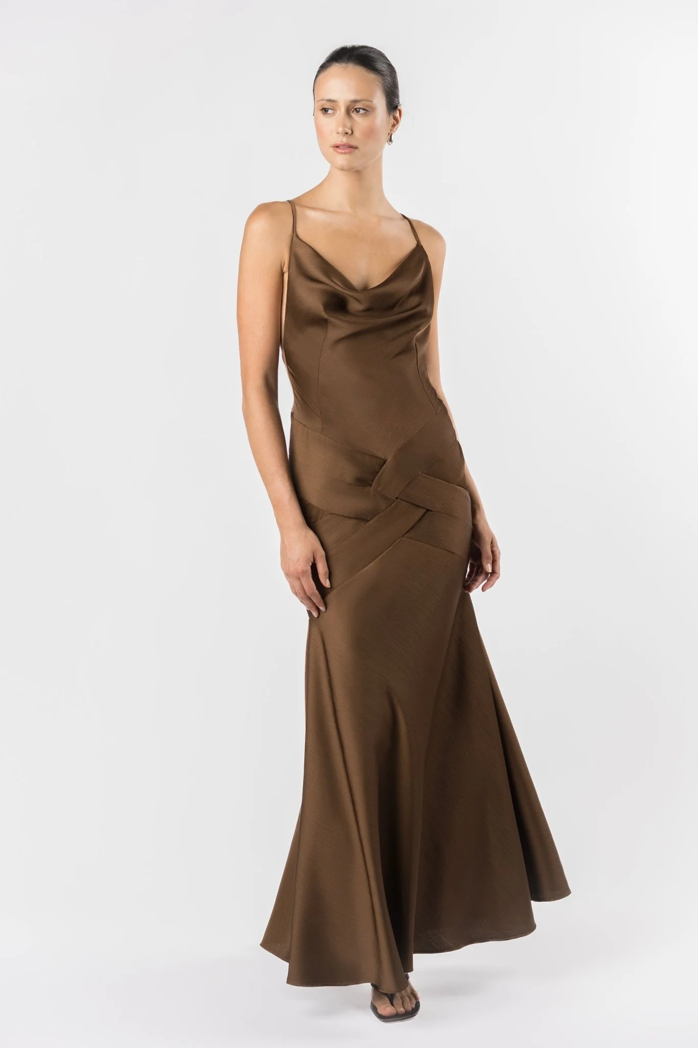 ORI MAXI SLIP - KOBICHA SATIN - Image 2