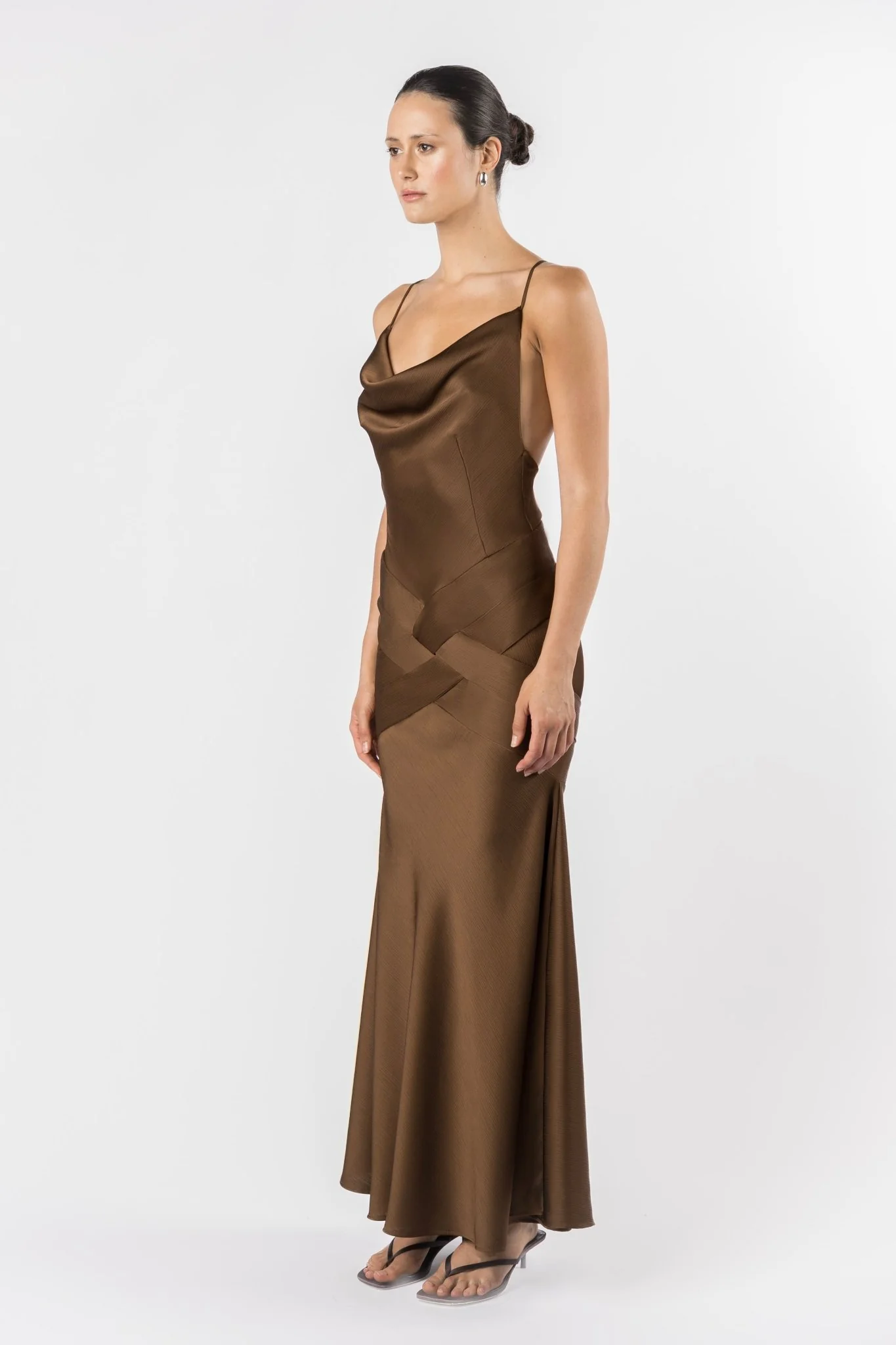ORI MAXI SLIP - KOBICHA SATIN - Image 3