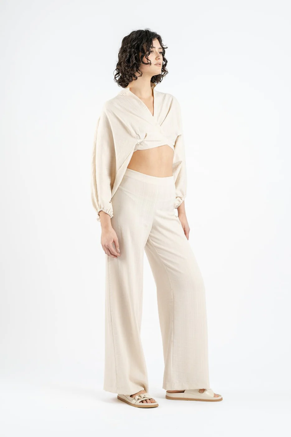 PARIS PANT IN SHELL STRIPE - Image 5